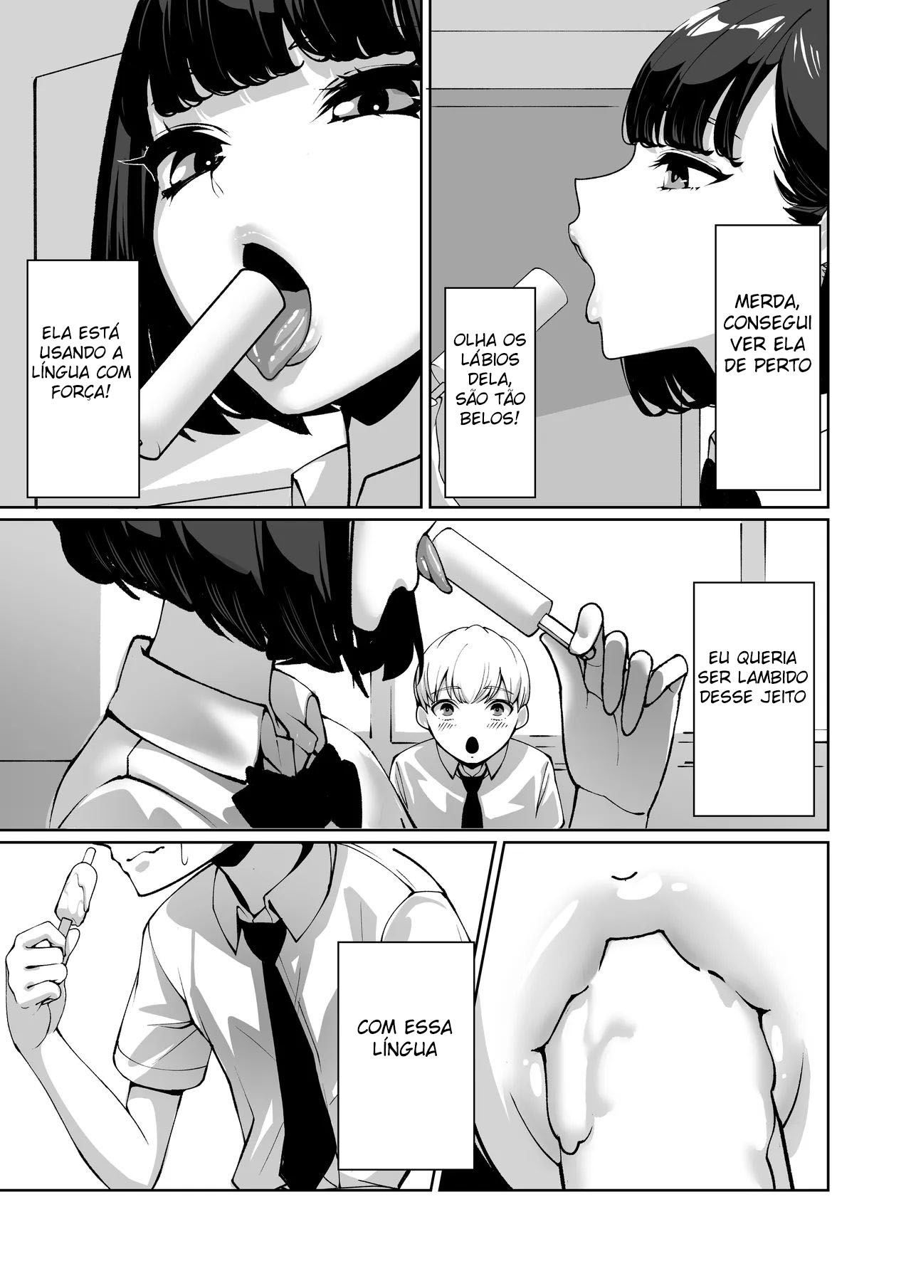Lambido Até Ficar Duro Pela Minha Crush - Page 8