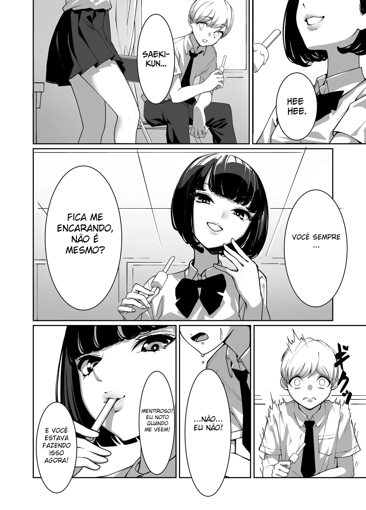 Lambido Até Ficar Duro Pela Minha Crush - Page 9