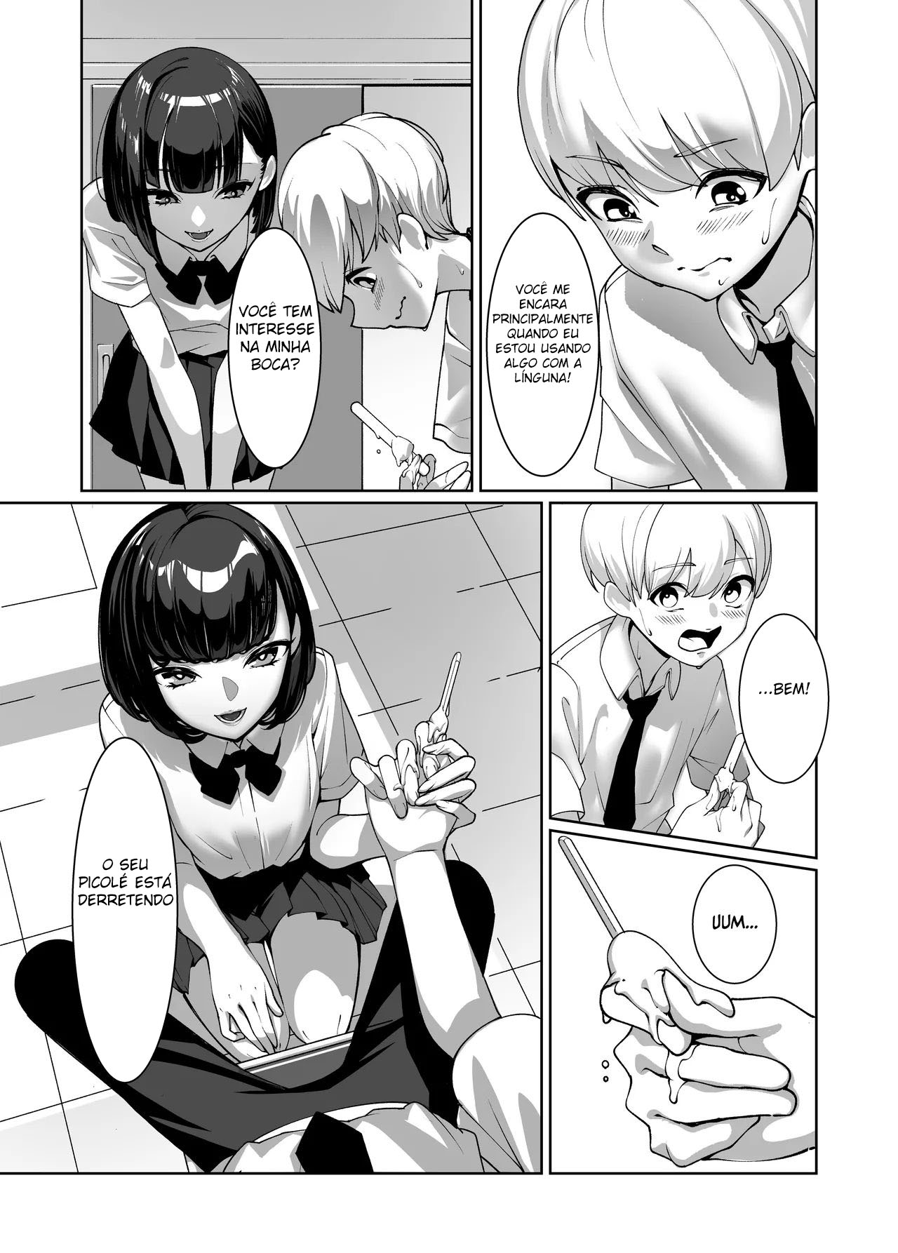 Lambido Até Ficar Duro Pela Minha Crush - Page 10