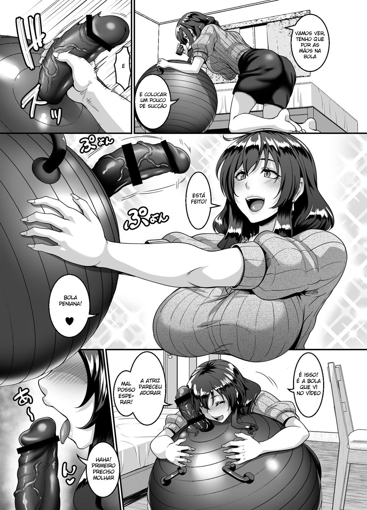 Oku-sama wa Dildo Ball ni Goshuushin - Page 5