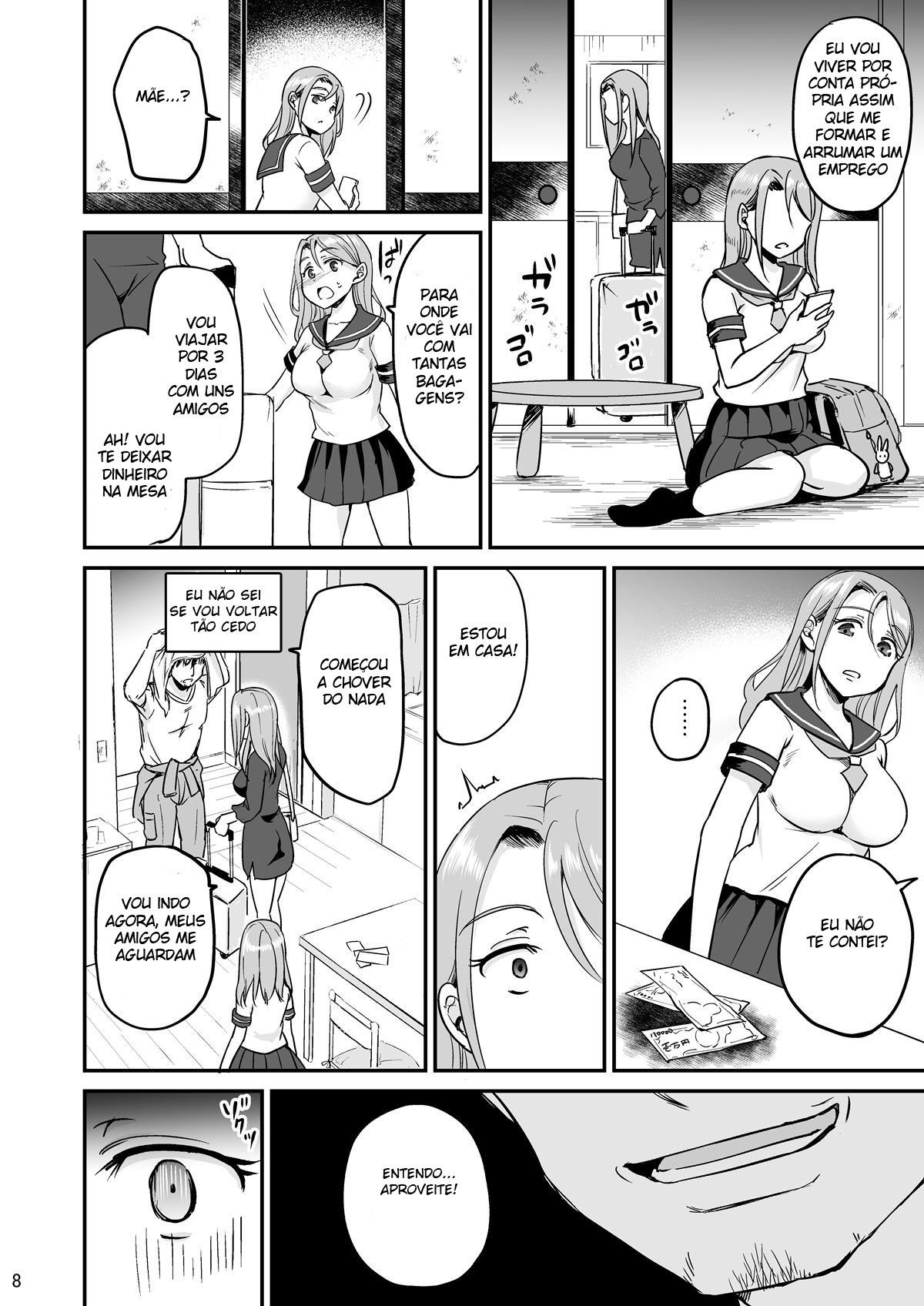 Russia-jin Half JK Shinjitsu Owaranu Gifu Rape - Page 7