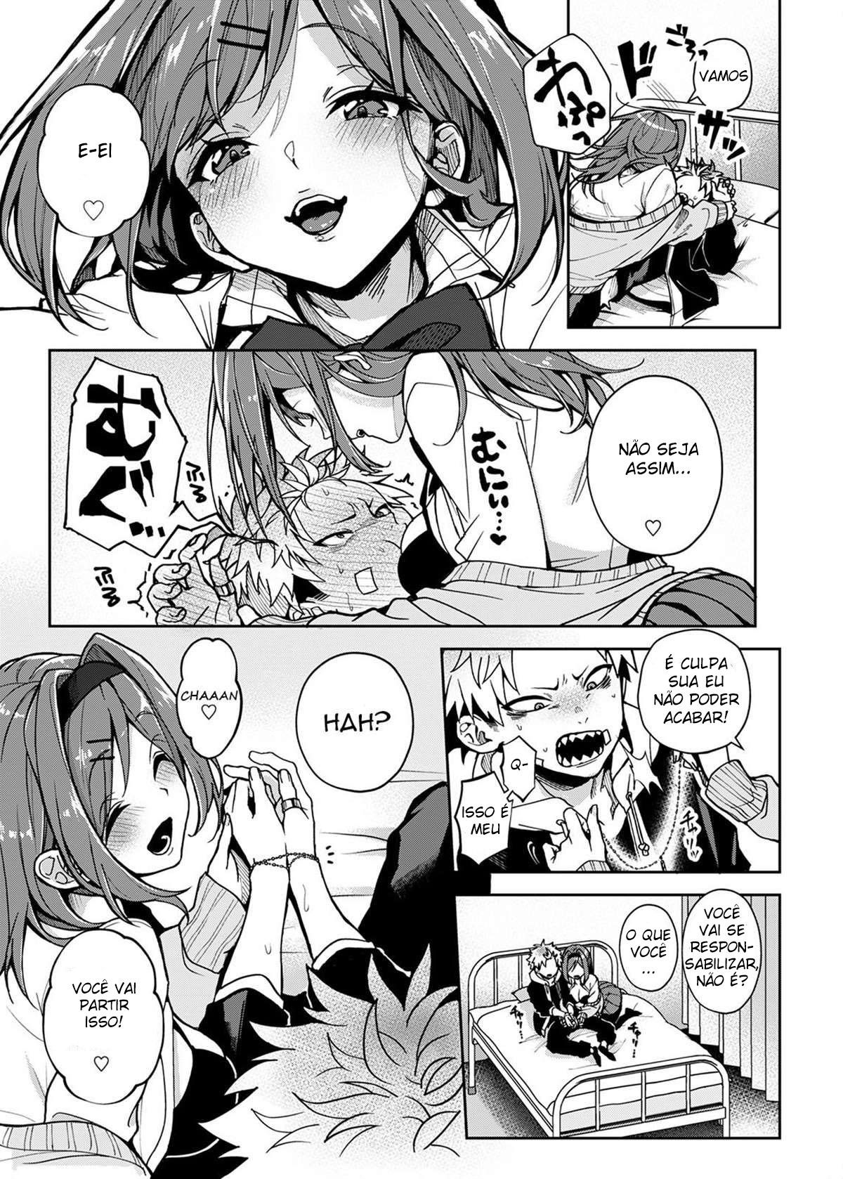 Um Menino Delinquente é Provocado por uma Lasciva Onee-san - Page 13