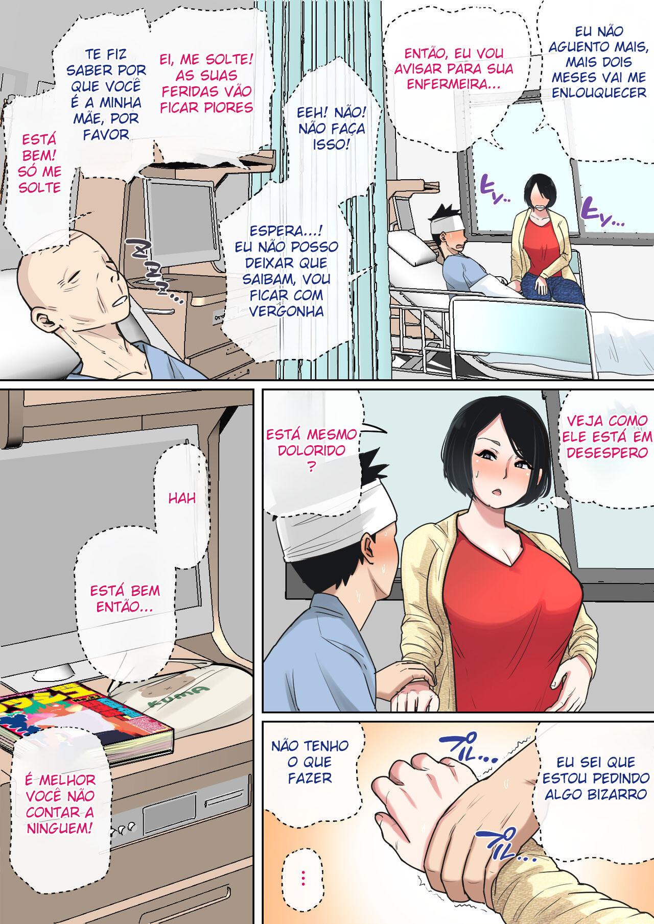Se Aliviando Com Minha Mãe Enquanto Eu Estava Hospitalizado… - Page 7