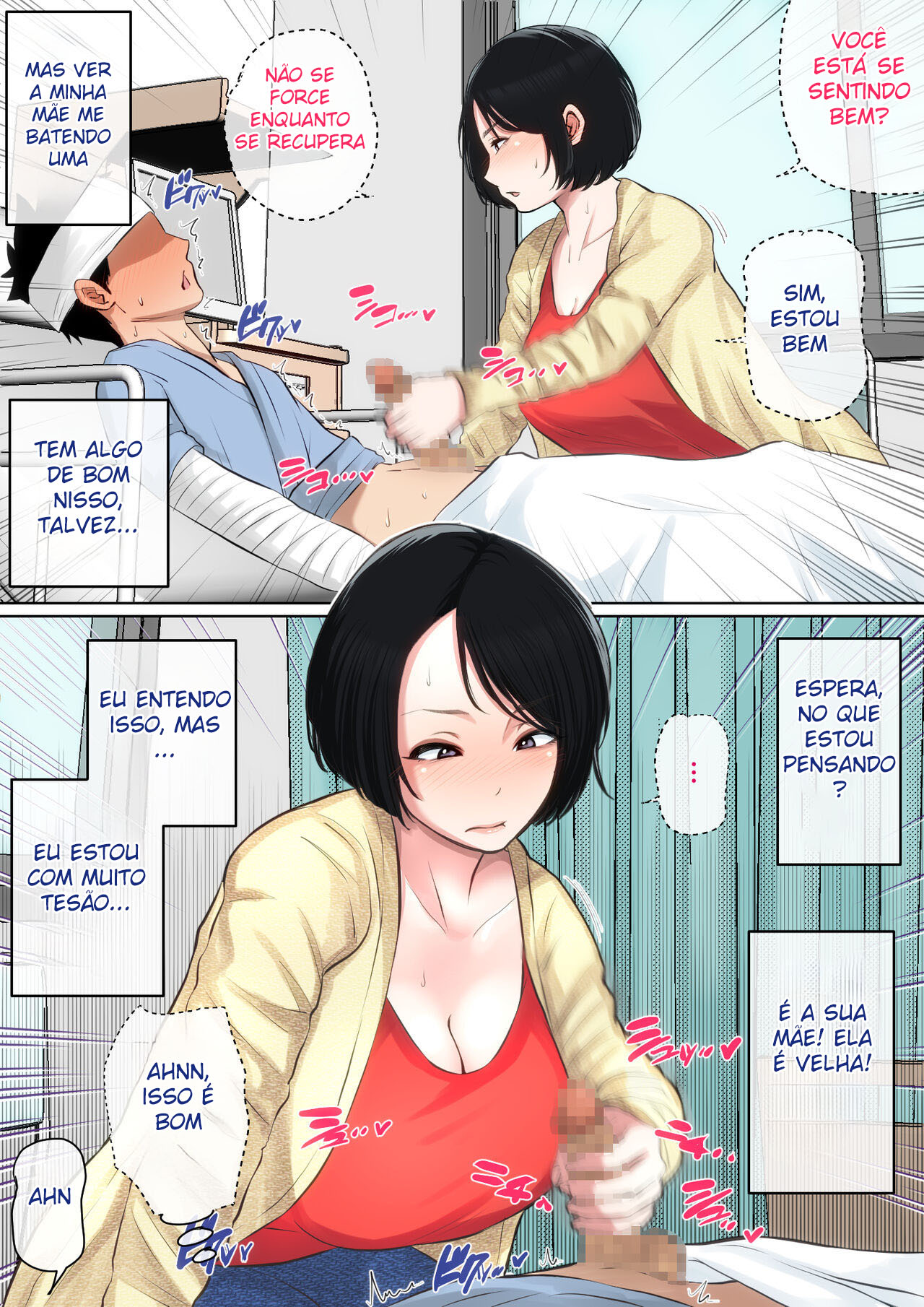 Se Aliviando Com Minha Mãe Enquanto Eu Estava Hospitalizado… - Page 11