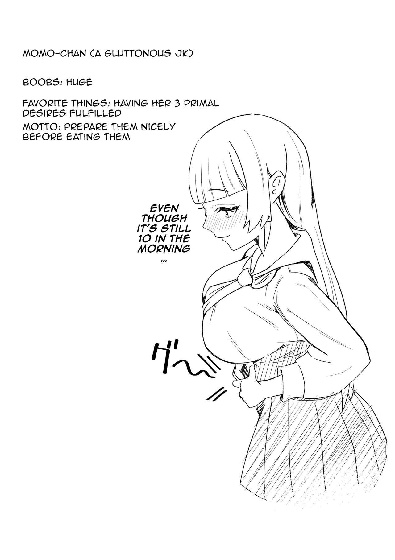 Tabe Gal -Muchimuchi Tennen Gal wa Papakatsu Shimasu- - Page 3