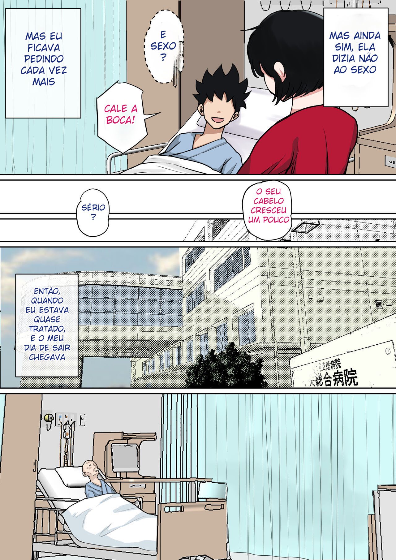 Se Aliviando Com Minha Mãe Enquanto Eu Estava Hospitalizado… - Page 34