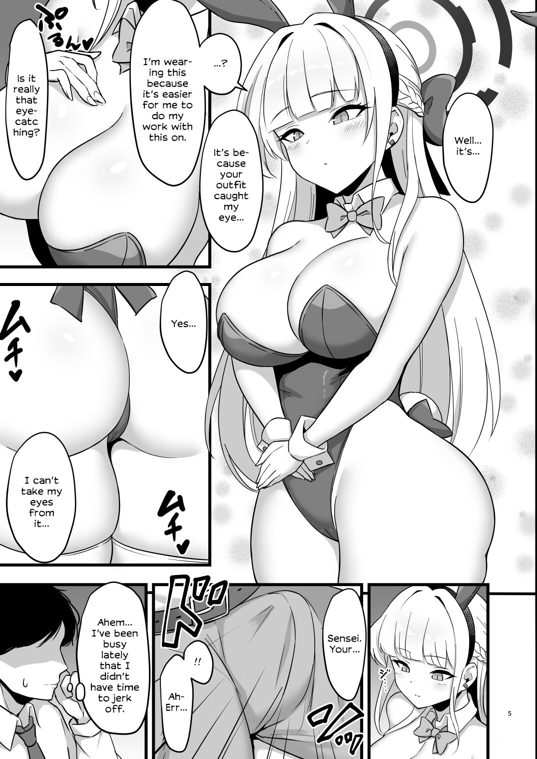 Tokimeki Bunny -Oshikake Bunny no Seishori Support- | Heartbeat Bunny -Uninvited Bunny’s Sexual Support- - Page 5
