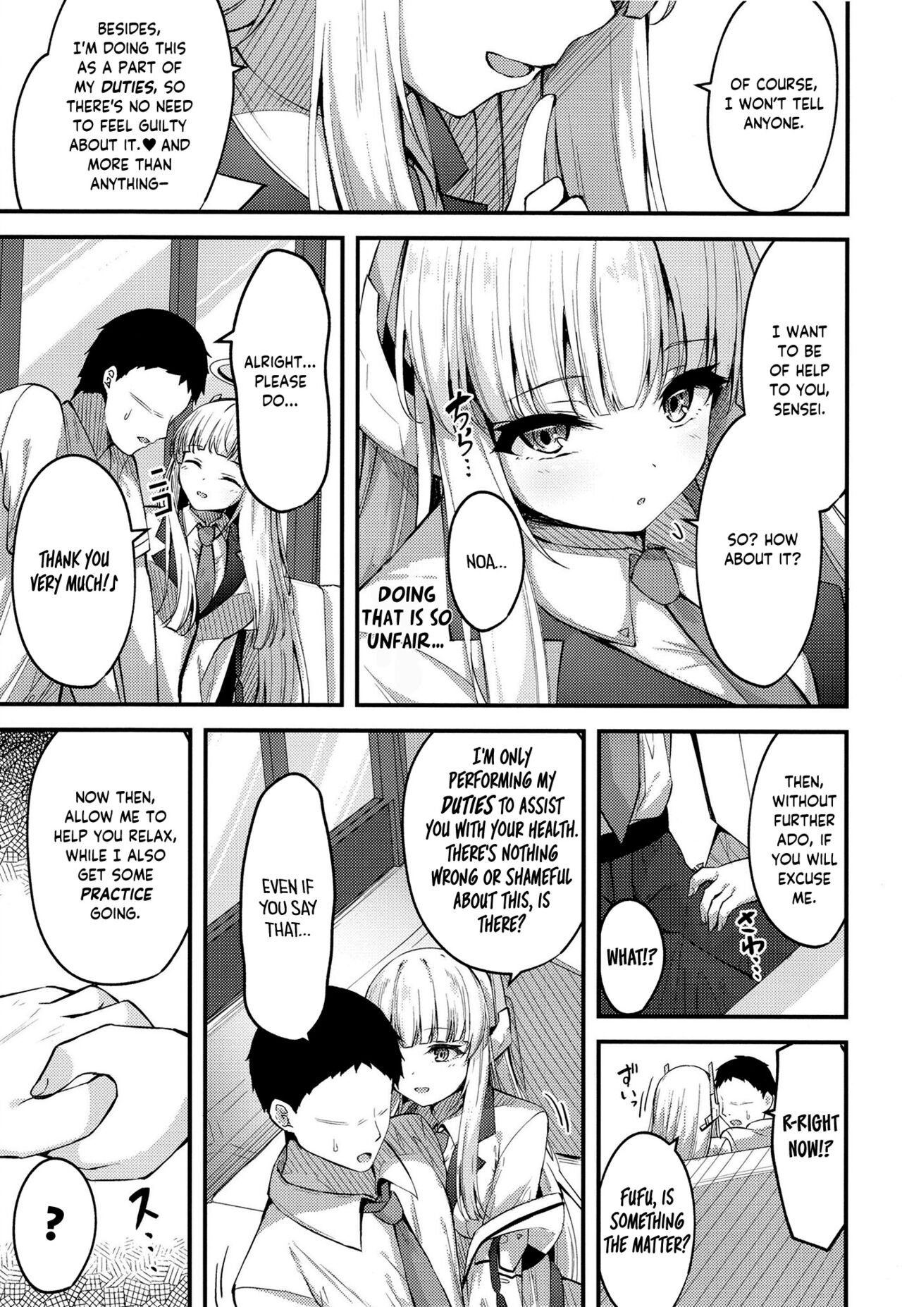 Seishori NOR Asobi – Ryoute ni Sensei to Yuuka-chan - Page 7