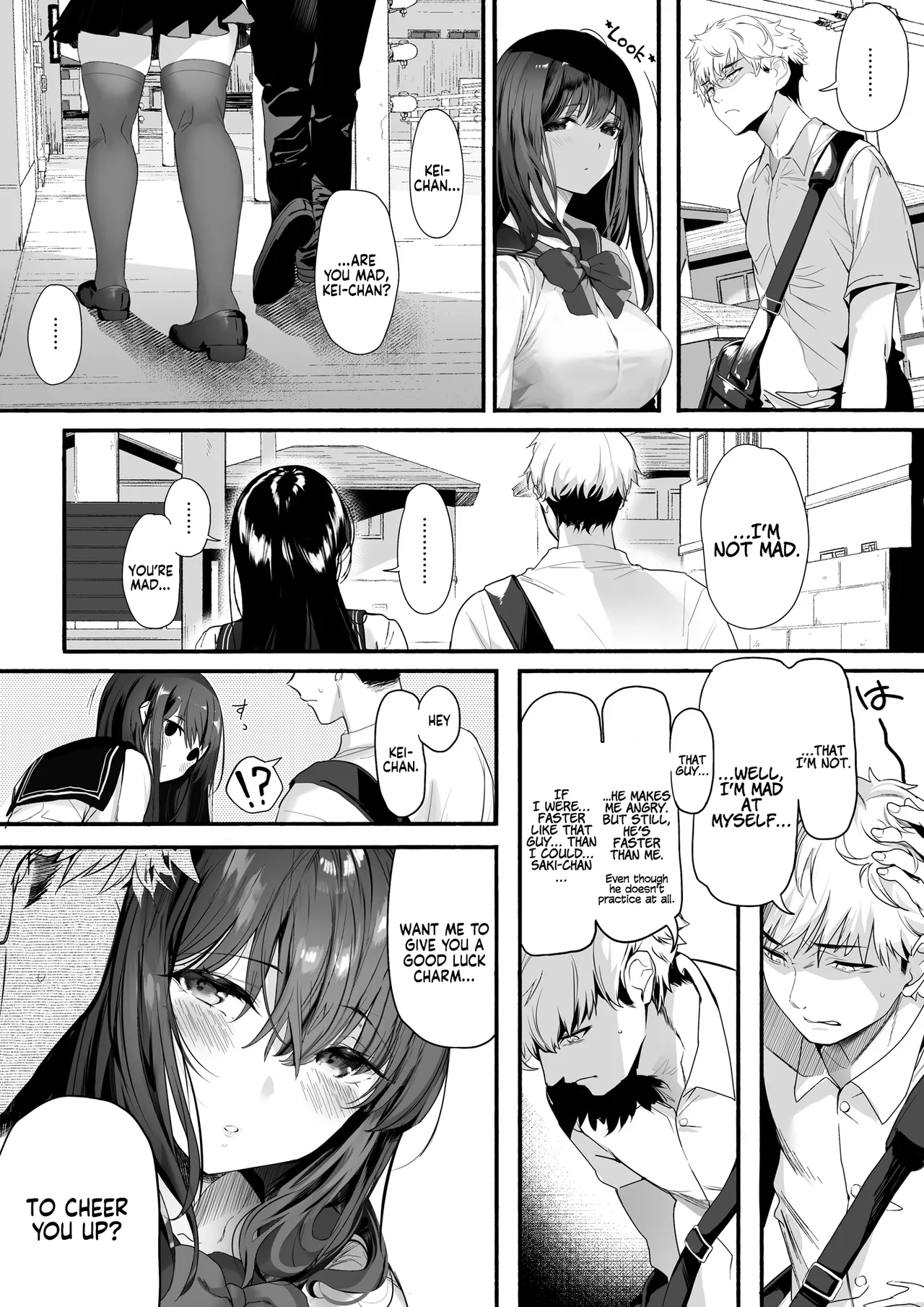 Suieibu no Seisokei Osananajimi ga DQN ni Moteasobareru Ichibushijuu | The Whole Story of My Neat Childhood Friend in the Swimming Club Being Toyed With by a Dumbass - Page 9
