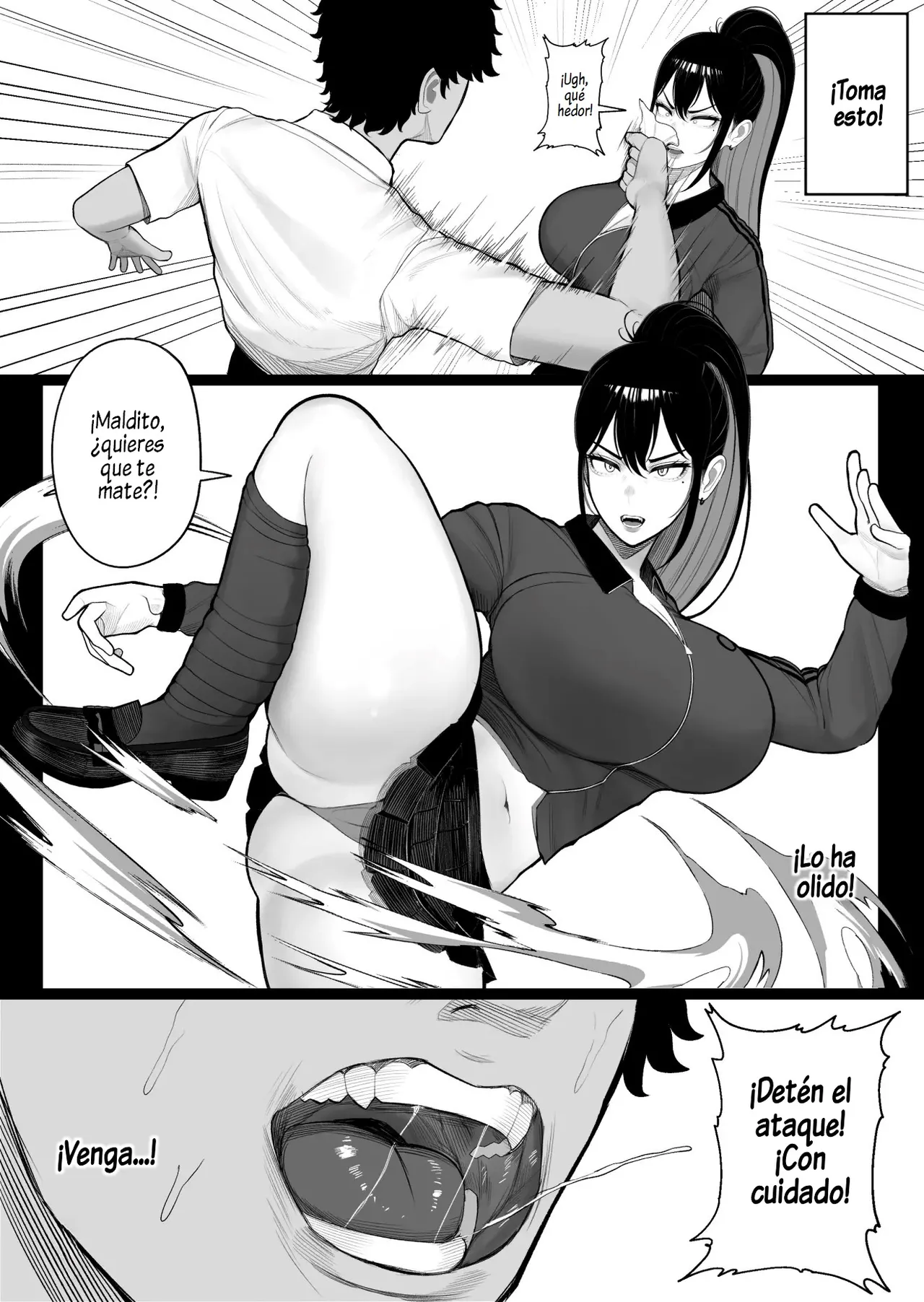 Sousa-kei Kinoko de Bakunyuu Yankee Get | Con Un Hongo De Control Consegui A Una Delincuente De Pechos Enormes - Page 10