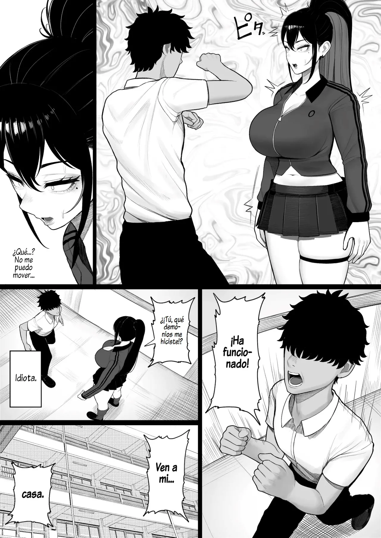 Sousa-kei Kinoko de Bakunyuu Yankee Get | Con Un Hongo De Control Consegui A Una Delincuente De Pechos Enormes - Page 11