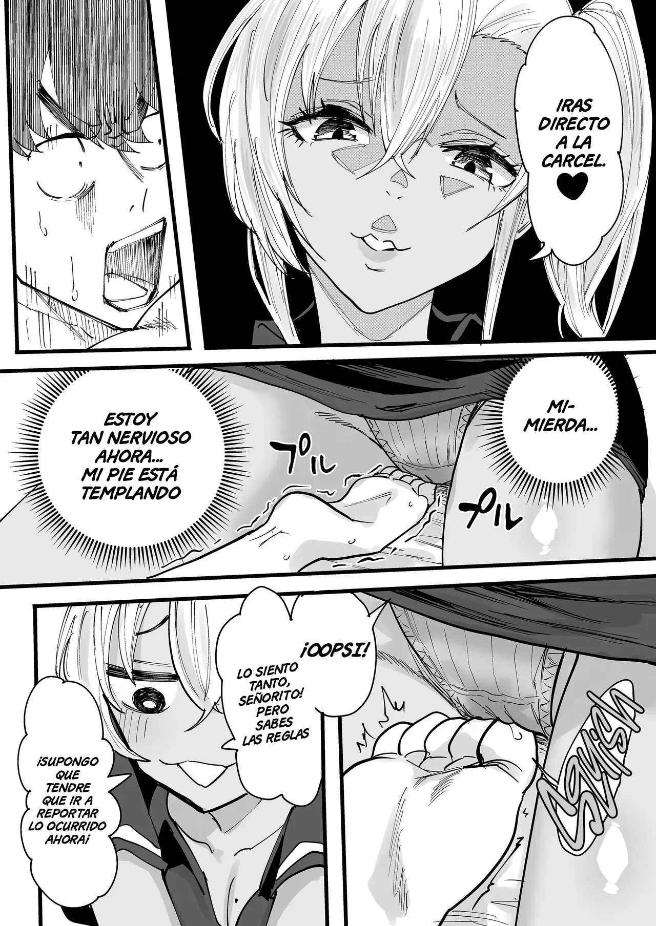 Kurogal Men-esthe Jou ga Yarasetekureru Hanashi | Un Masaje con Final Feliz Dado por una Bronceada Gyaru Terapeuta - Page 12