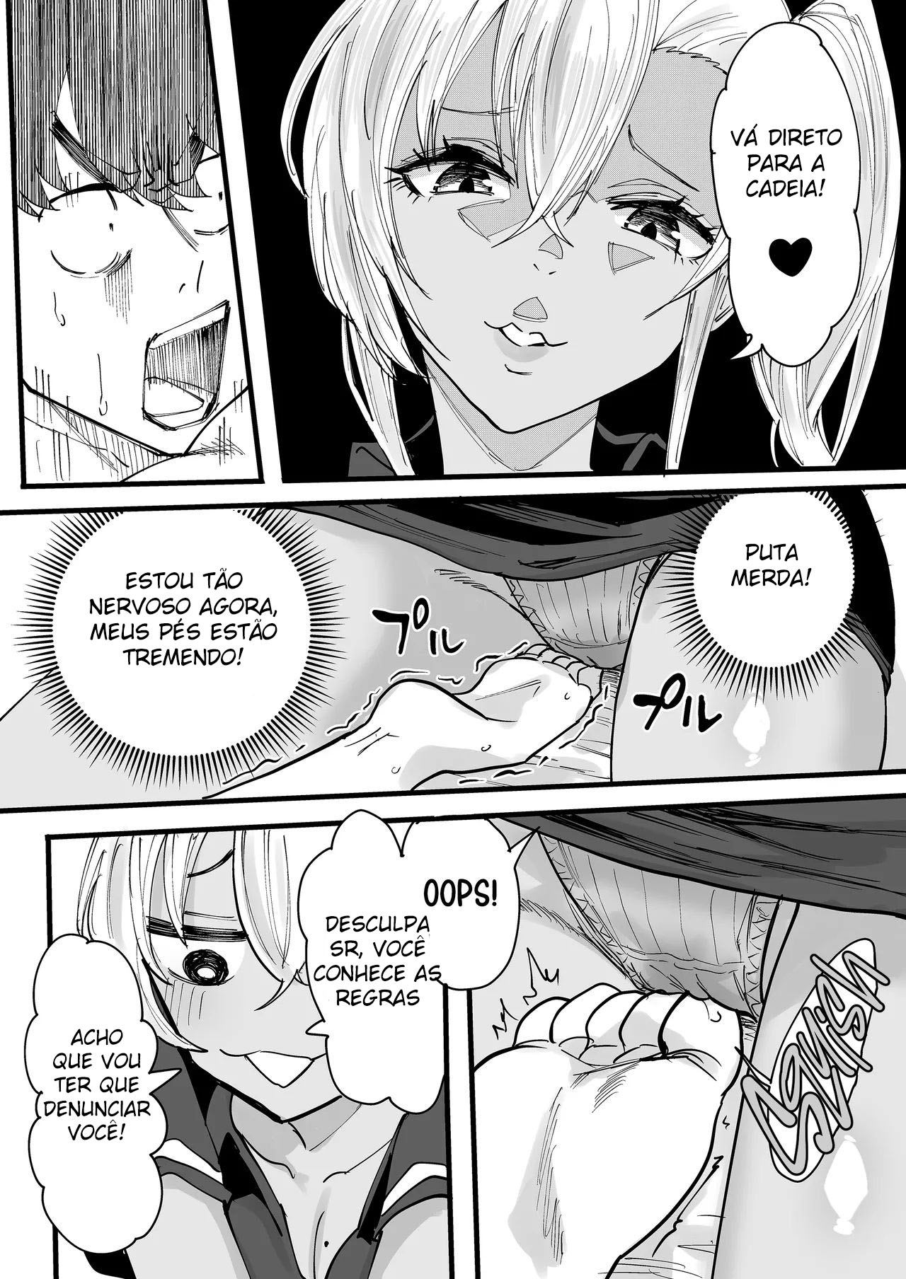 Finais Felizes Com Uma Massoterapeuta Gyaru Bronzeada - Page 12