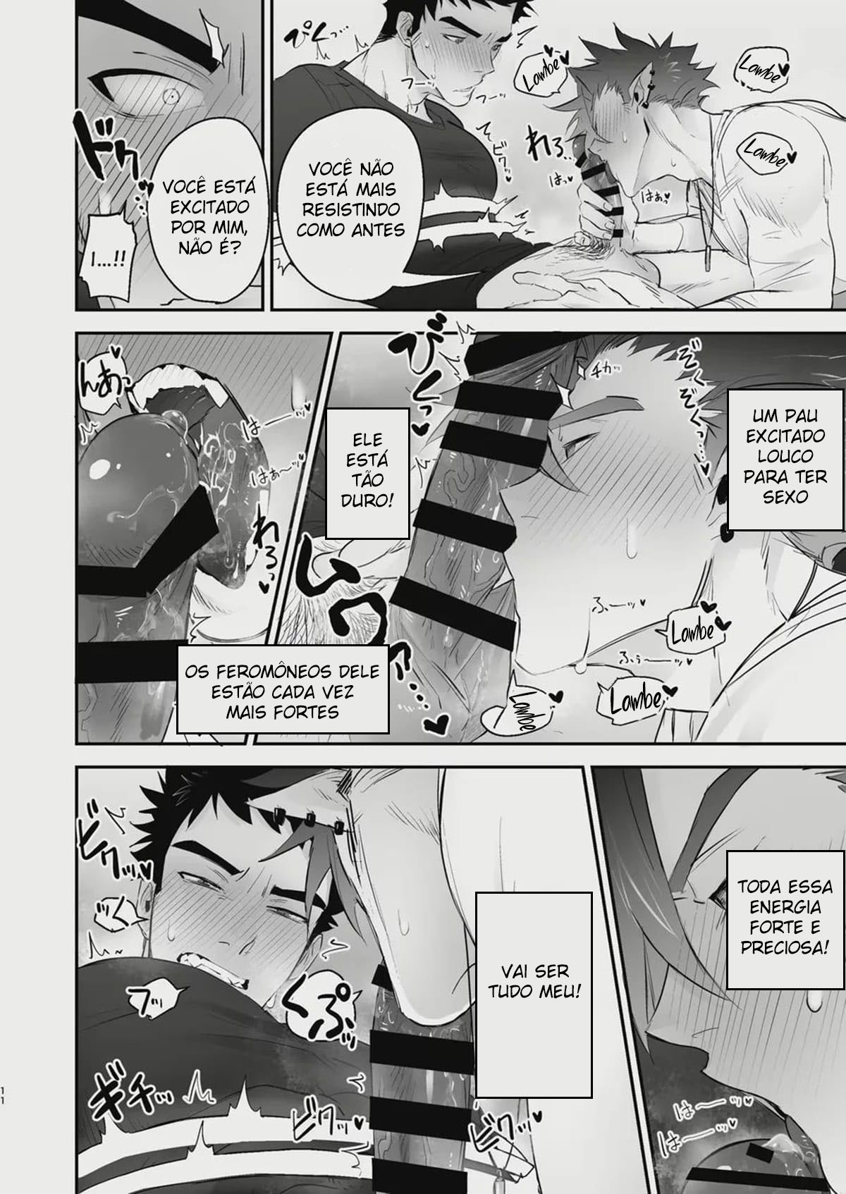 Cheio de Tesão, Fui Atacado Por Um Lobisomem do Pau Grande - Page 12
