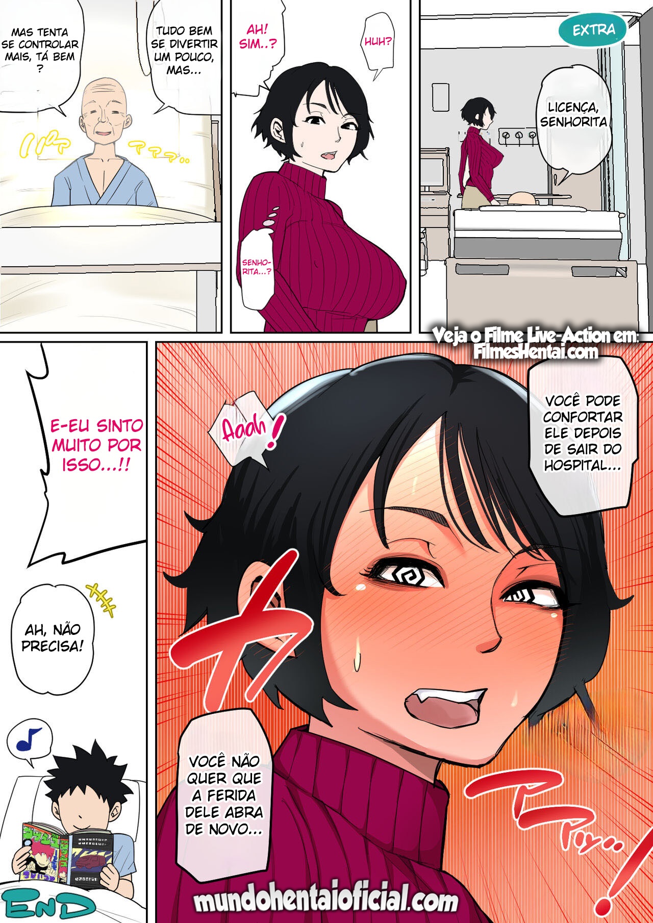 Se Aliviando Com Minha Mãe Enquanto Eu Estava Hospitalizado… - Page 125