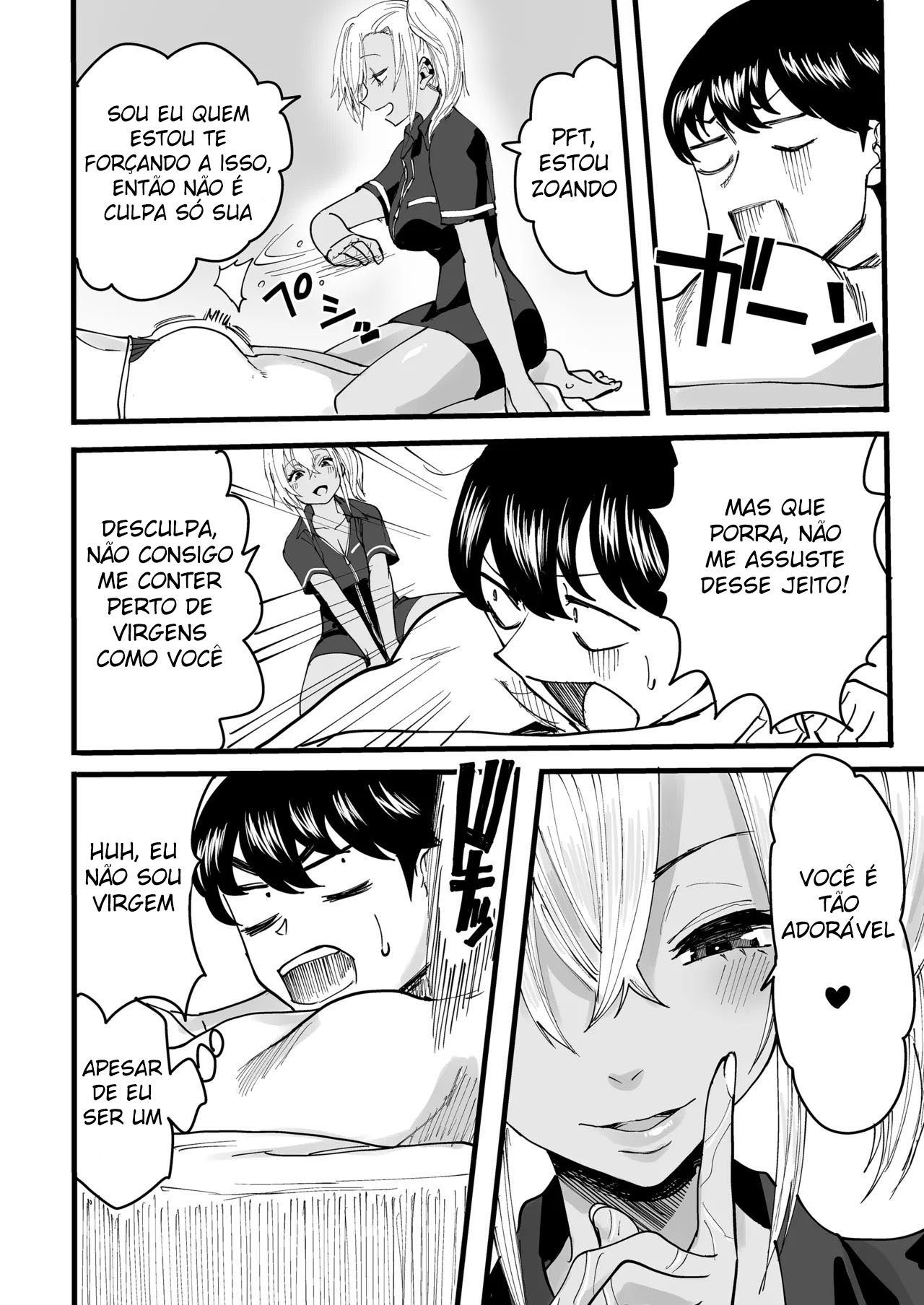 Finais Felizes Com Uma Massoterapeuta Gyaru Bronzeada - Page 13