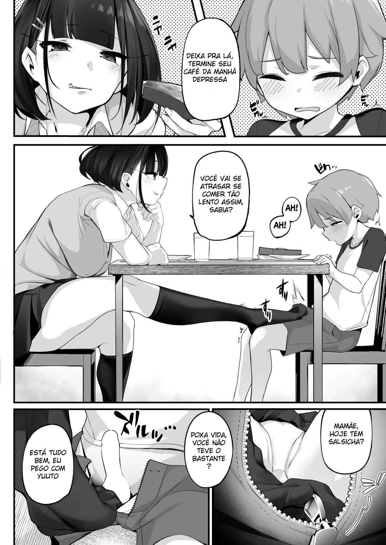 Perdendo Minha Virgindade Sem Contato, com Minha Irmã Mais Velha 2 - Page 14