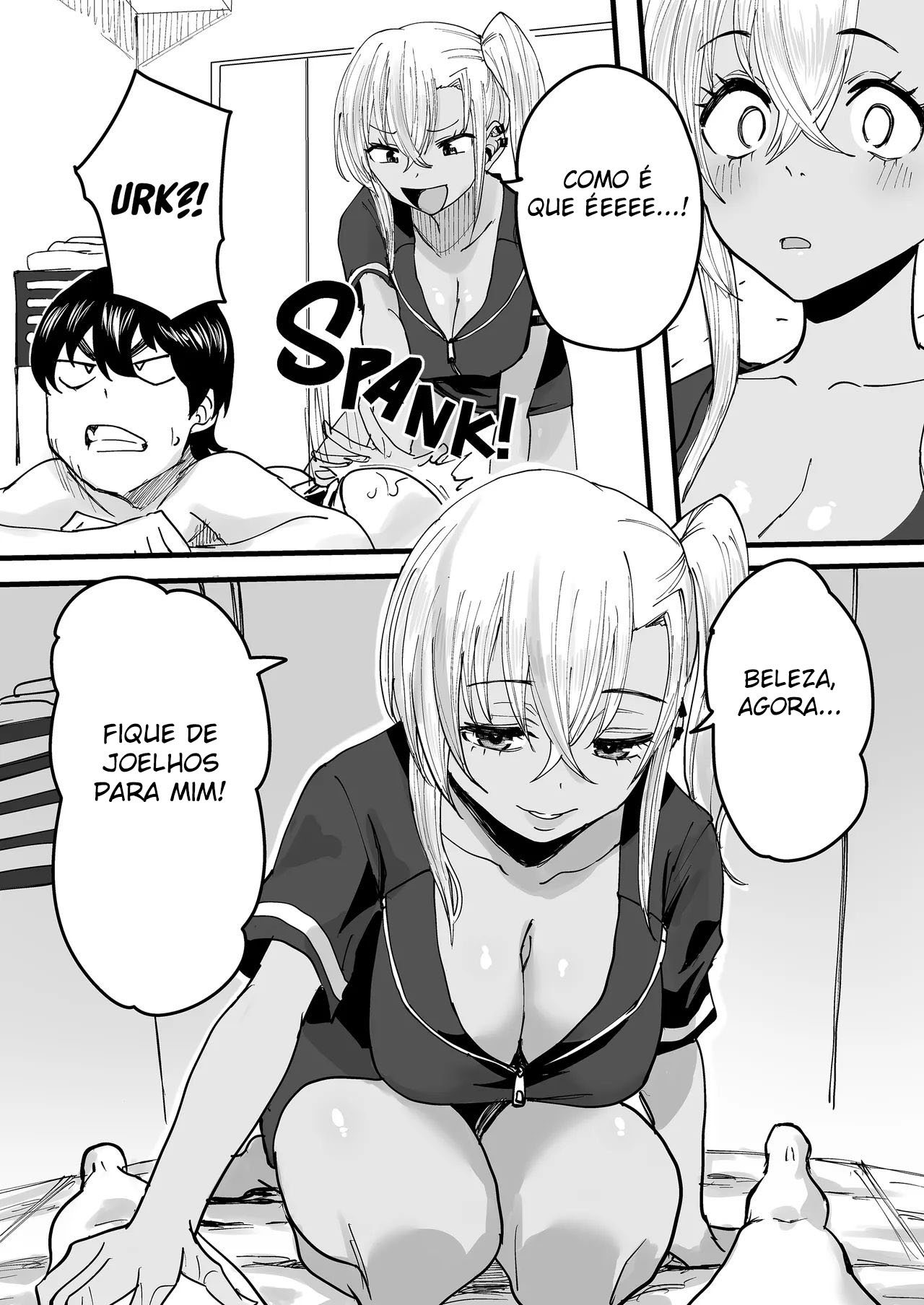 Finais Felizes Com Uma Massoterapeuta Gyaru Bronzeada - Page 15