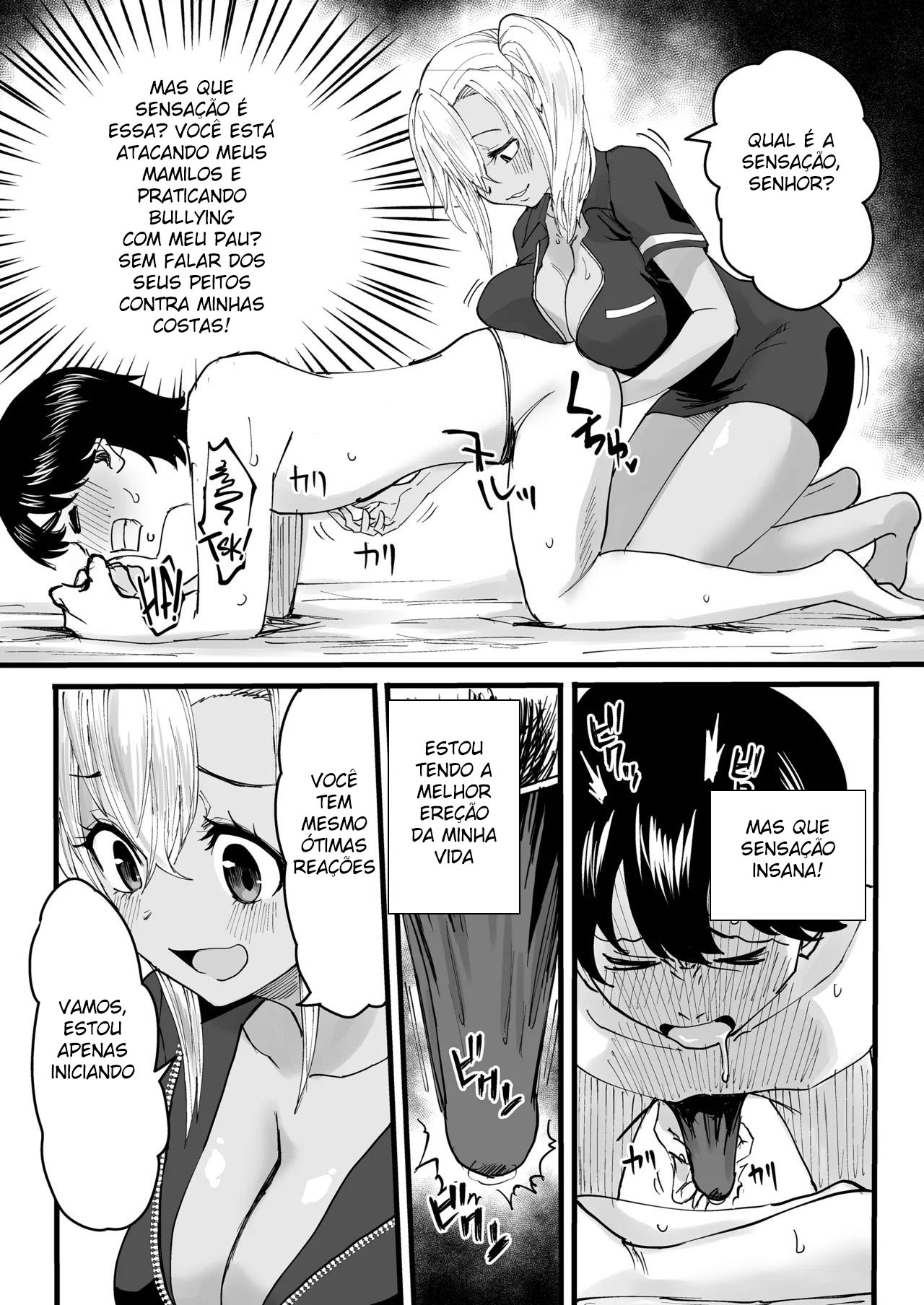 Finais Felizes Com Uma Massoterapeuta Gyaru Bronzeada - Page 19