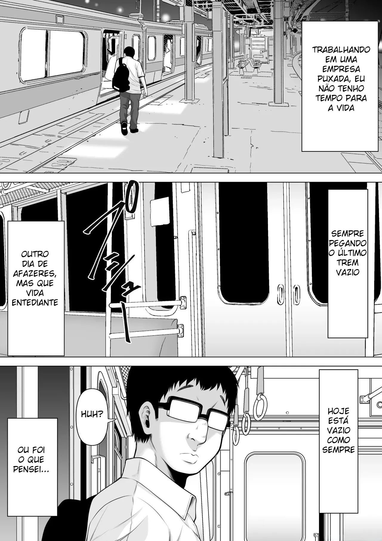 Quando Entrei No Último Trem, Encontrei Uma Mulher Bêbada, Então a Fodi Enquanto Ela Dormia - Page 2
