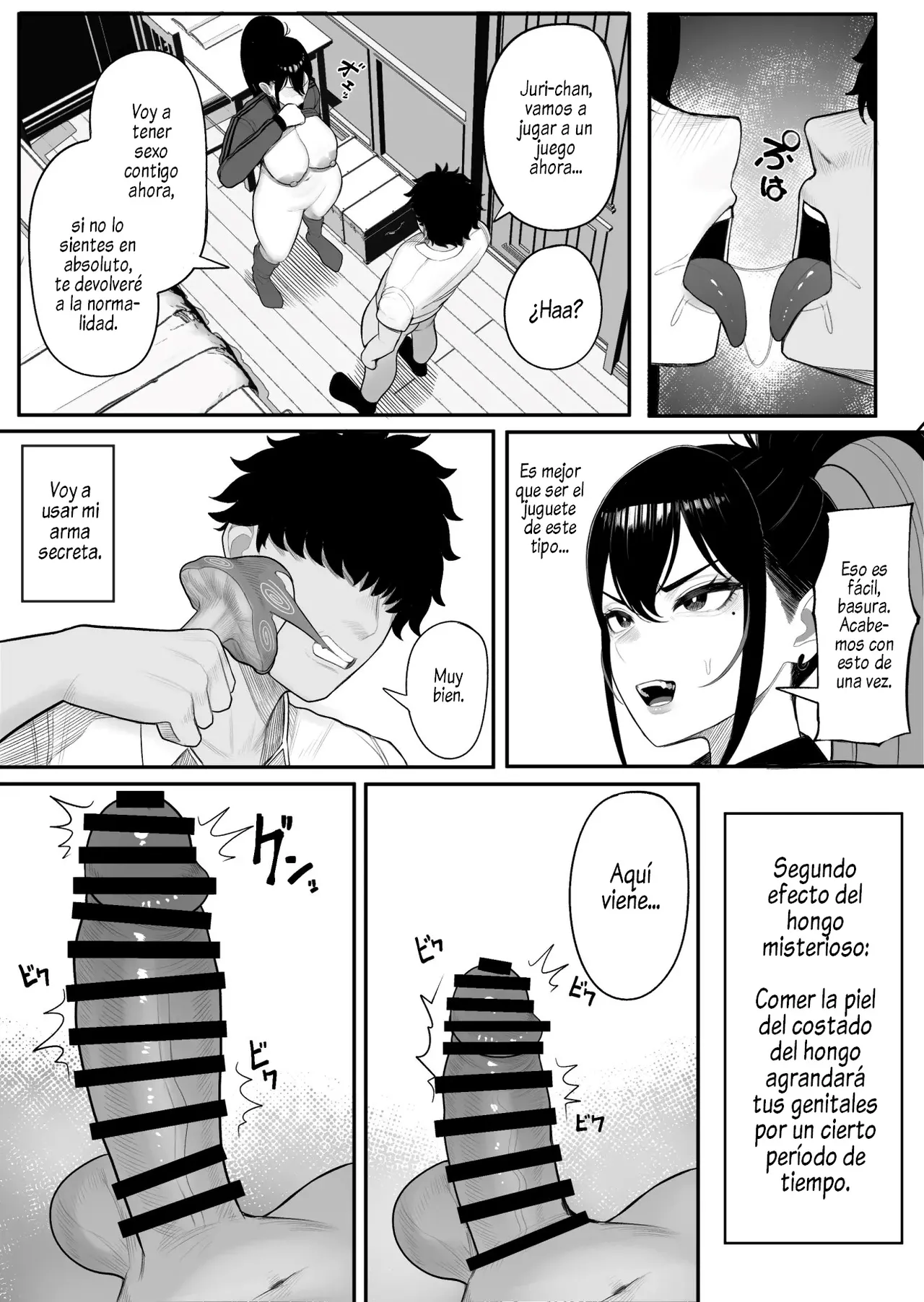 Sousa-kei Kinoko de Bakunyuu Yankee Get | Con Un Hongo De Control Consegui A Una Delincuente De Pechos Enormes - Page 20