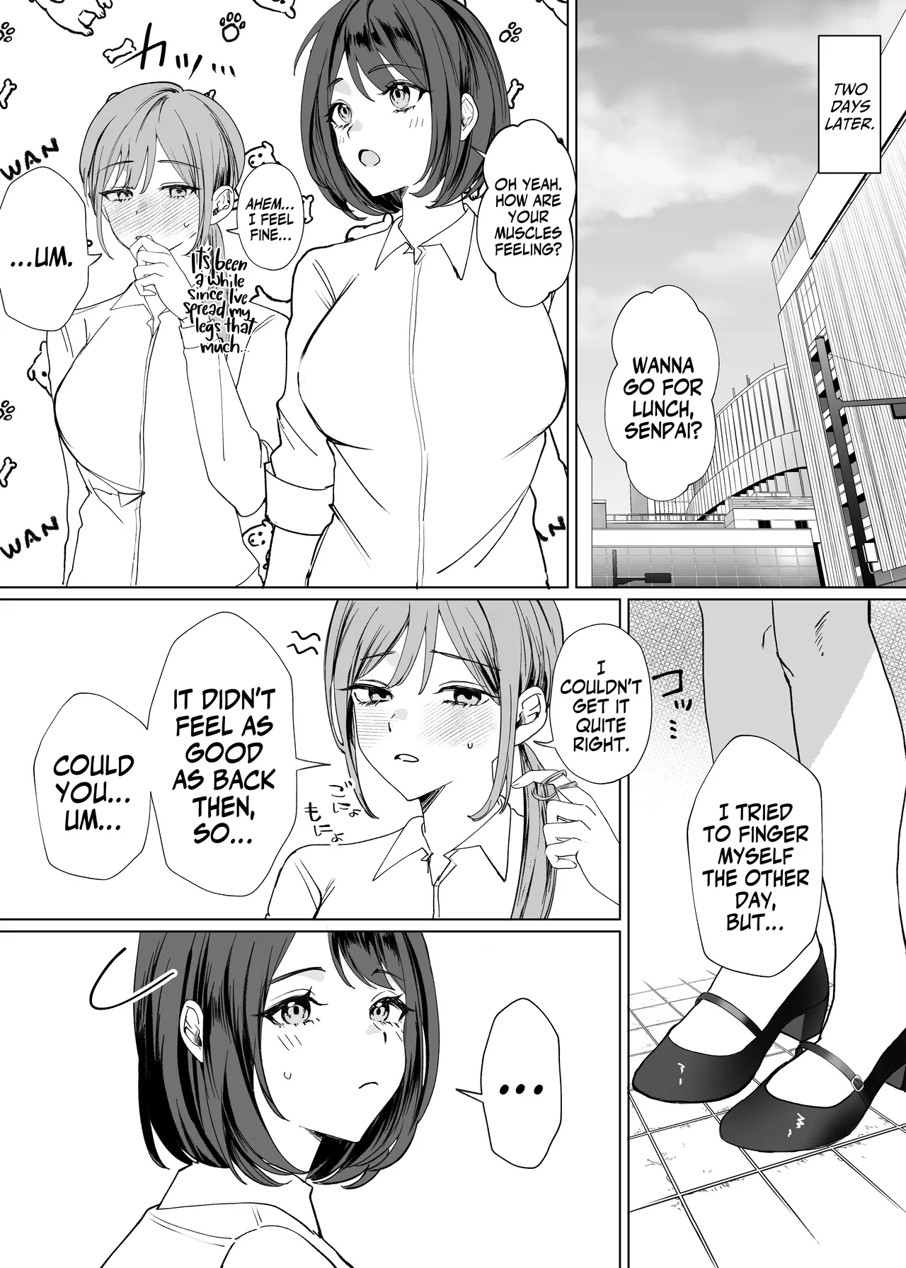 Kouhai Joshi ni Nakaiki o Oshiete Morau Hanashi - Page 21