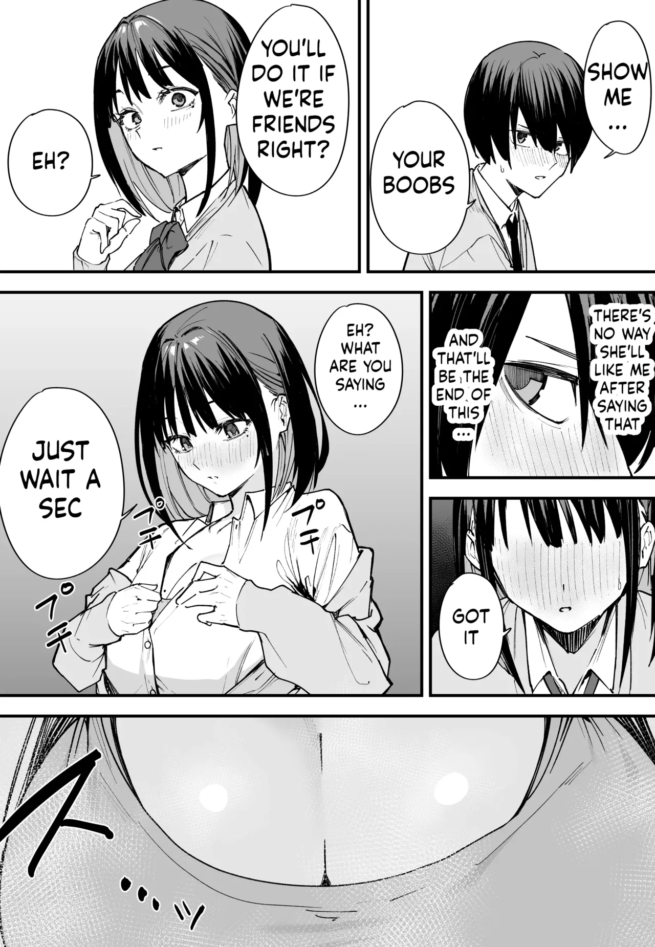 Kyonyuu no Tomodachi to Tsukiau made no Hanashi Zenpen - Page 22