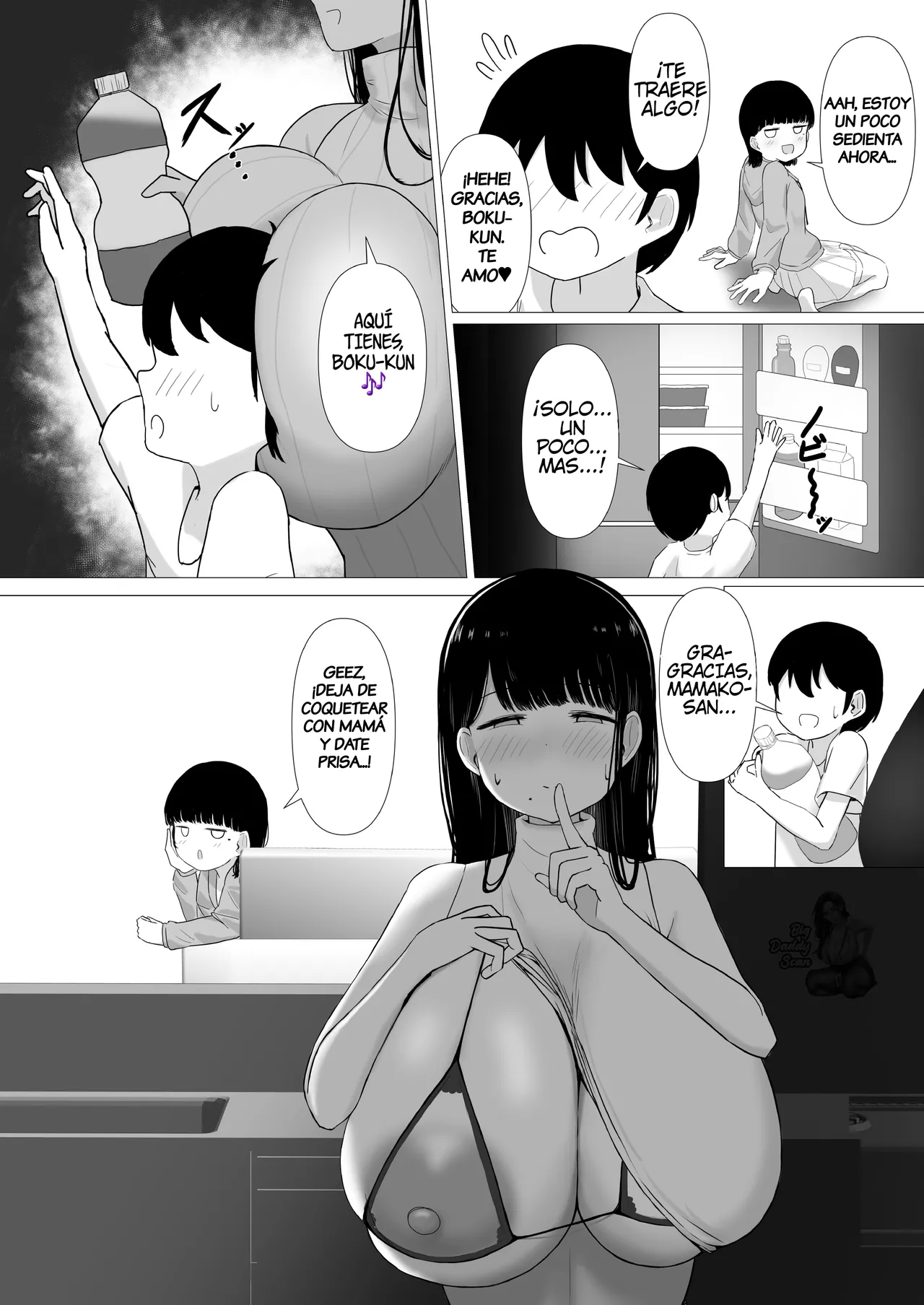 Ottori Mama Musume no Osananajimi to Naisho no Kozukuri | Una Gentil Mami Que En Secreto Hace Bebes Con El Amigo De La Infancia De Su Hija - Page 26