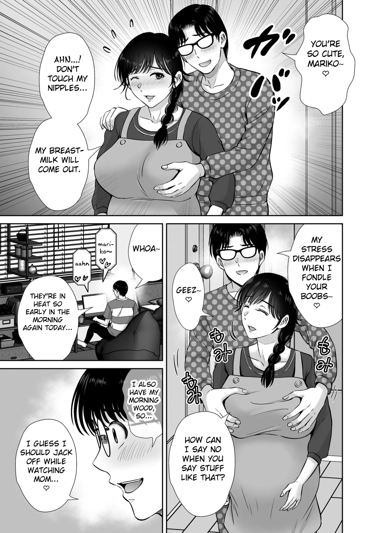 Kyonyuu Kaa-san ga Boku no Me mo Mae de 2 - Page 30