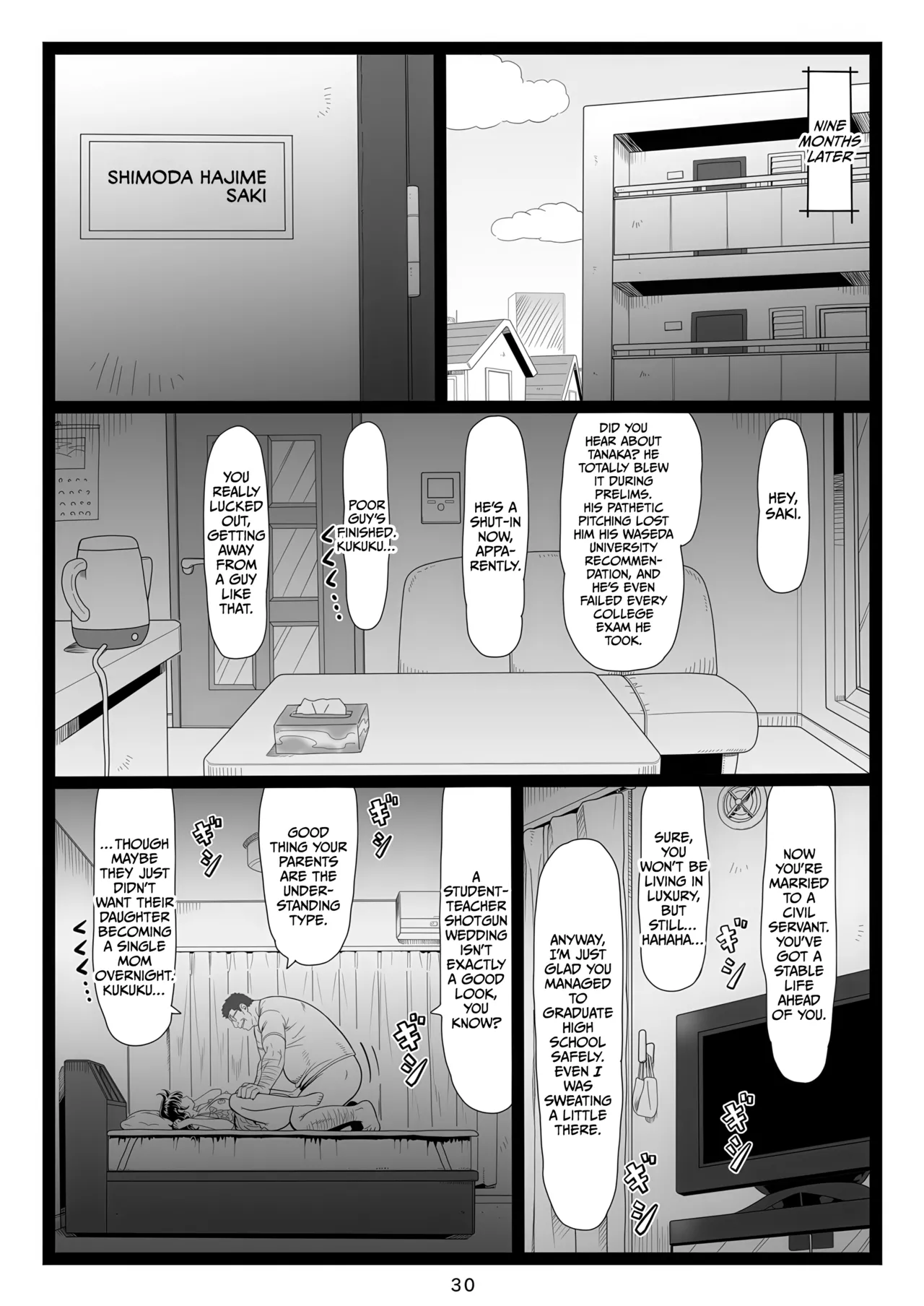 Tawawa de Akarui Yakyuubu Manager ga Inshitsu na Kyoushi no Wana ni… Kanketsuhen - Page 30