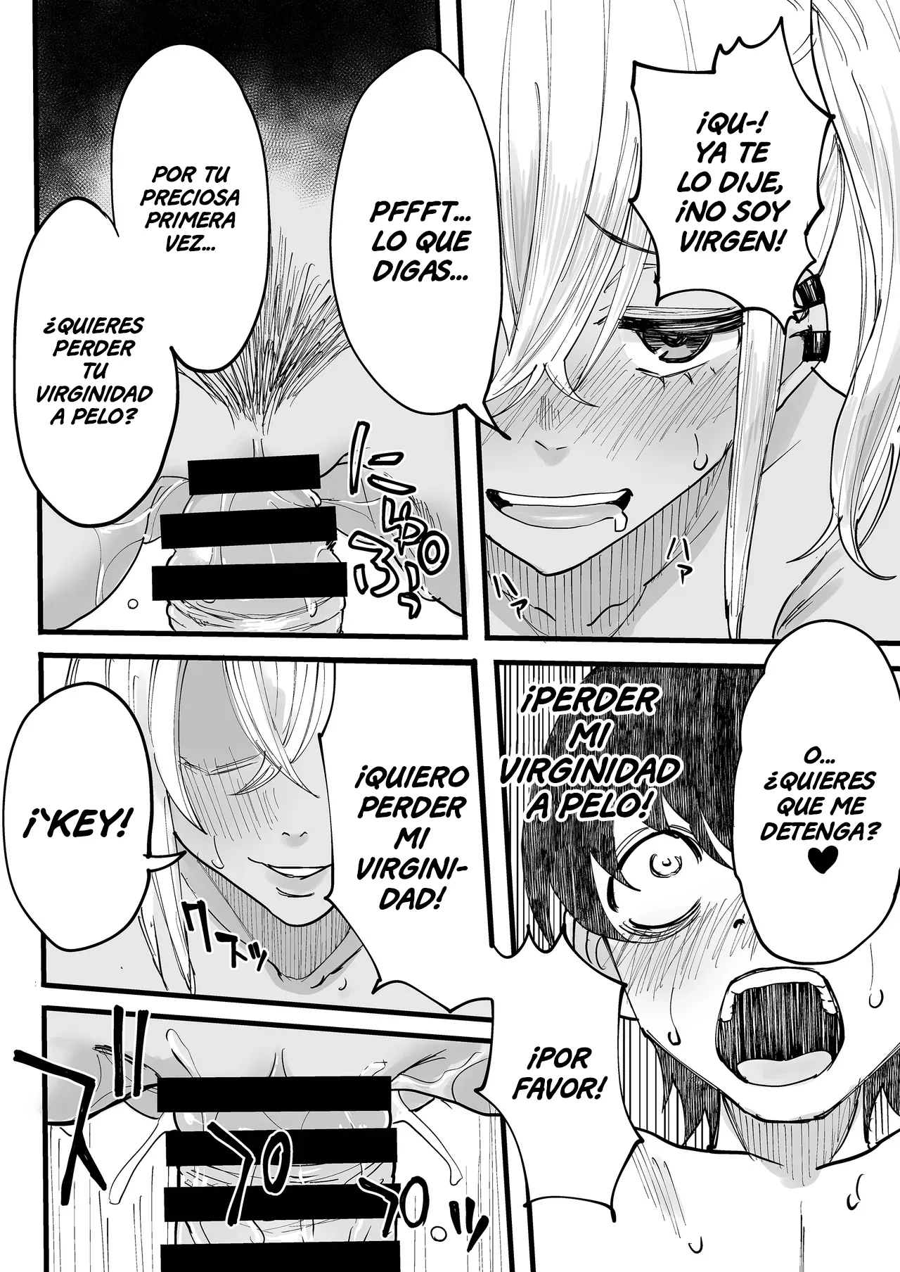 Kurogal Men-esthe Jou ga Yarasetekureru Hanashi | Un Masaje con Final Feliz Dado por una Bronceada Gyaru Terapeuta - Page 31