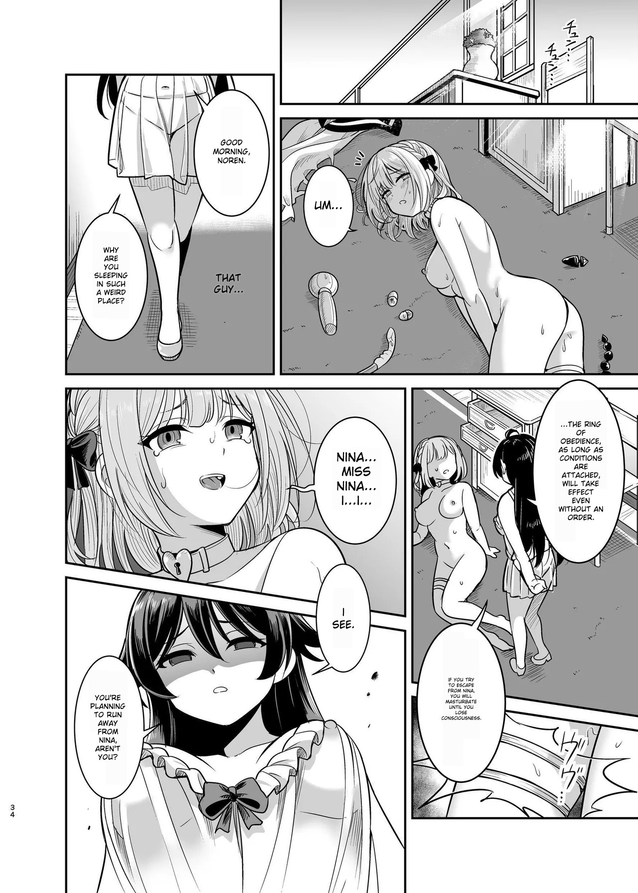 Yandere young lady’s sexual slave education - Page 33