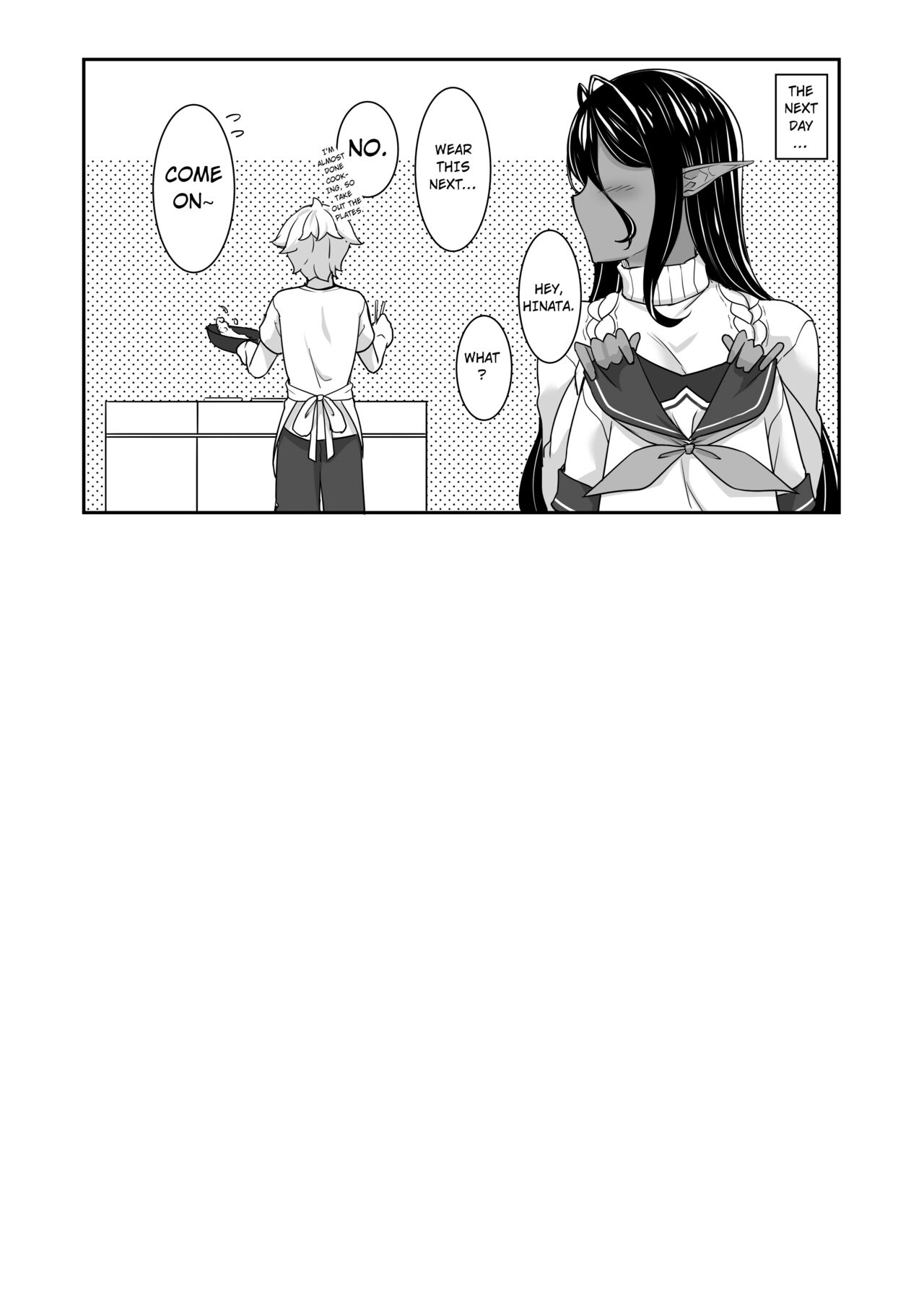 Chotto dake Ai ga Omoi Dark Elf ga Isekai kara Oikakete Kita 4 / A Slightly Clingy Dark Elf Chased Me From Another World 4 - Page 35