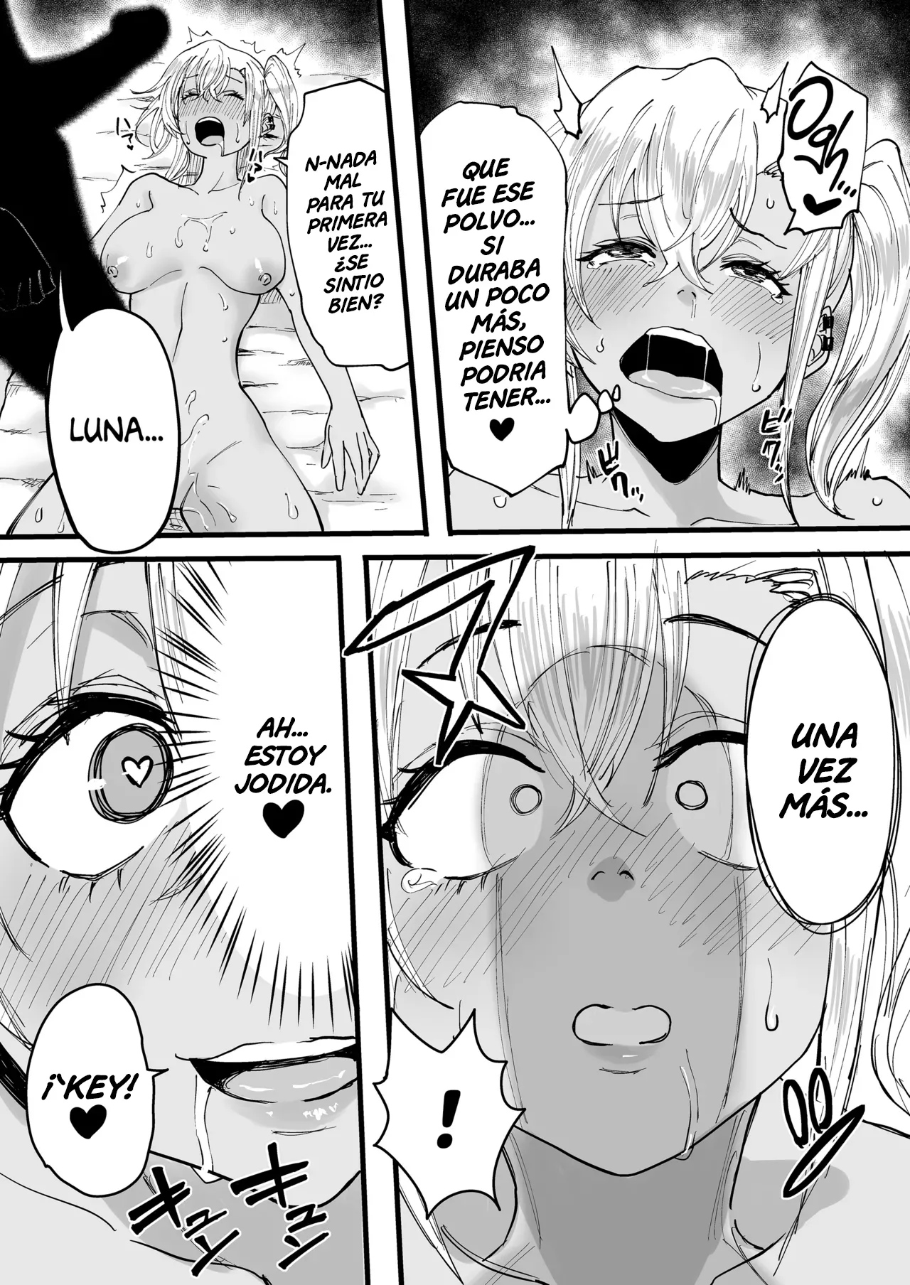 Kurogal Men-esthe Jou ga Yarasetekureru Hanashi | Un Masaje con Final Feliz Dado por una Bronceada Gyaru Terapeuta - Page 35