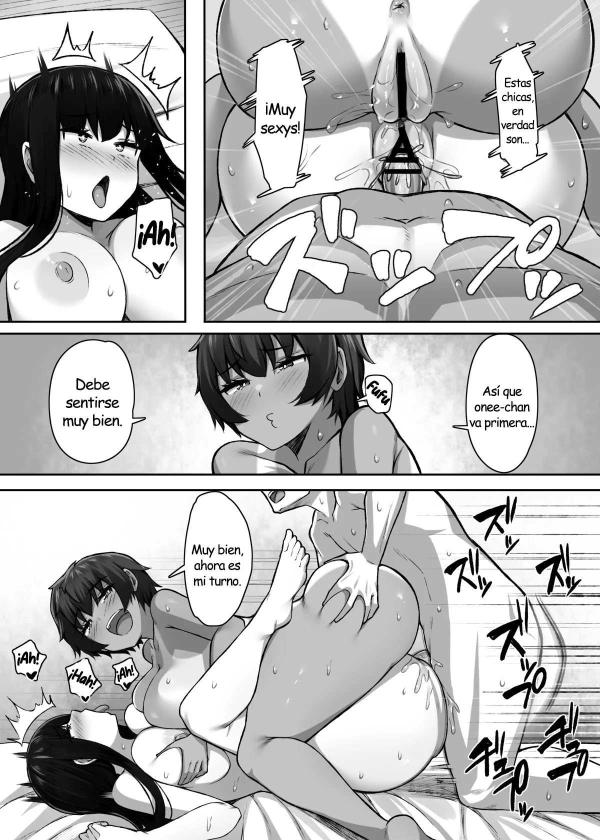 Sei ni Honpousugiru Minshuku Shimai | Las Hermanas de la Posada Obsesionadas con el Sexo - Page 36