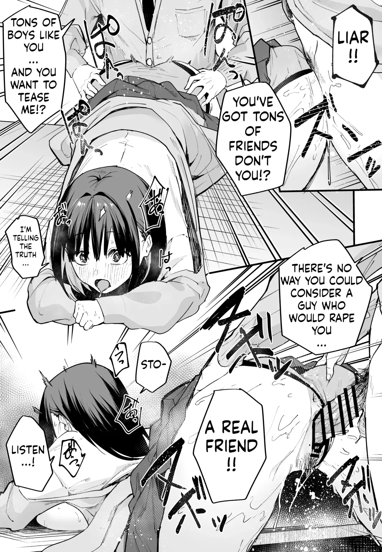 Kyonyuu no Tomodachi to Tsukiau made no Hanashi Zenpen - Page 37