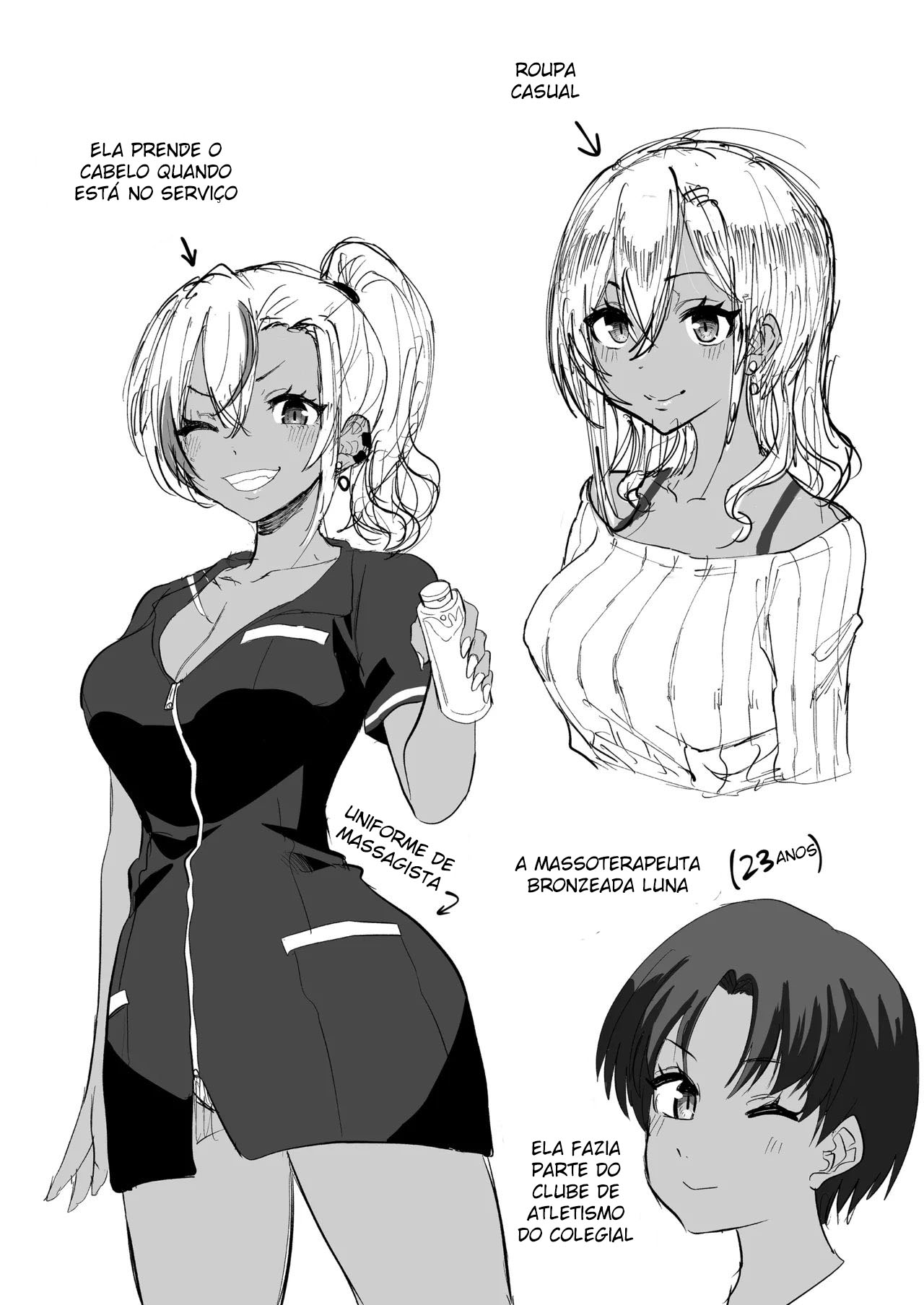 Finais Felizes Com Uma Massoterapeuta Gyaru Bronzeada - Page 42