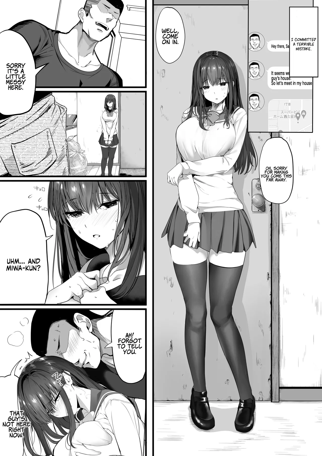 Suieibu no Seisokei Osananajimi ga DQN ni Moteasobareru Ichibushijuu | The Whole Story of My Neat Childhood Friend in the Swimming Club Being Toyed With by a Dumbass - Page 44