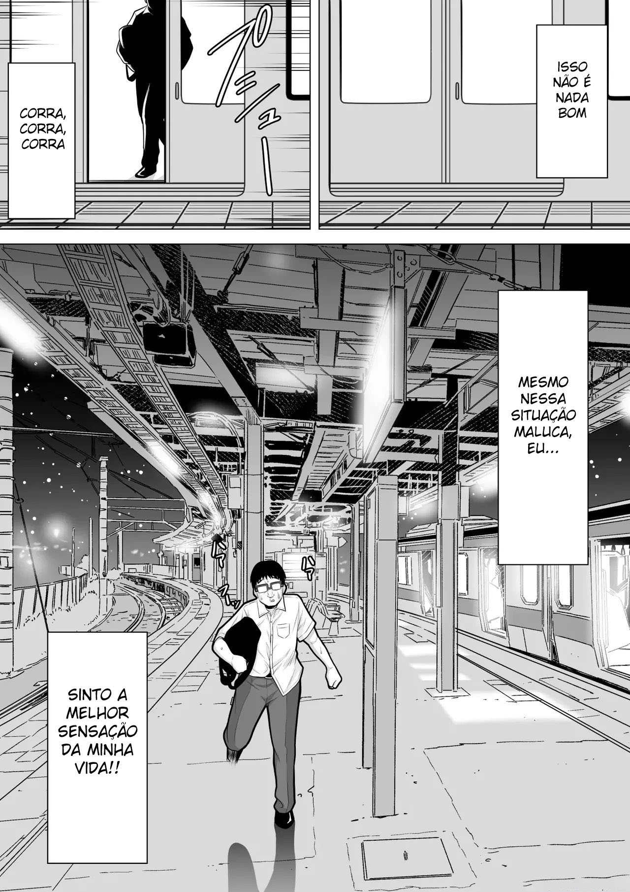 Quando Entrei No Último Trem, Encontrei Uma Mulher Bêbada, Então a Fodi Enquanto Ela Dormia - Page 56
