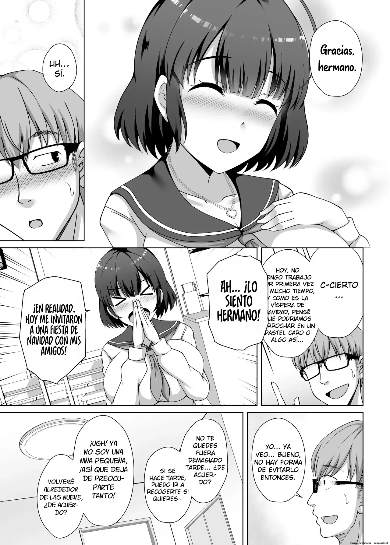 Imouto ga Asagaeri shita Christmas - Page 6