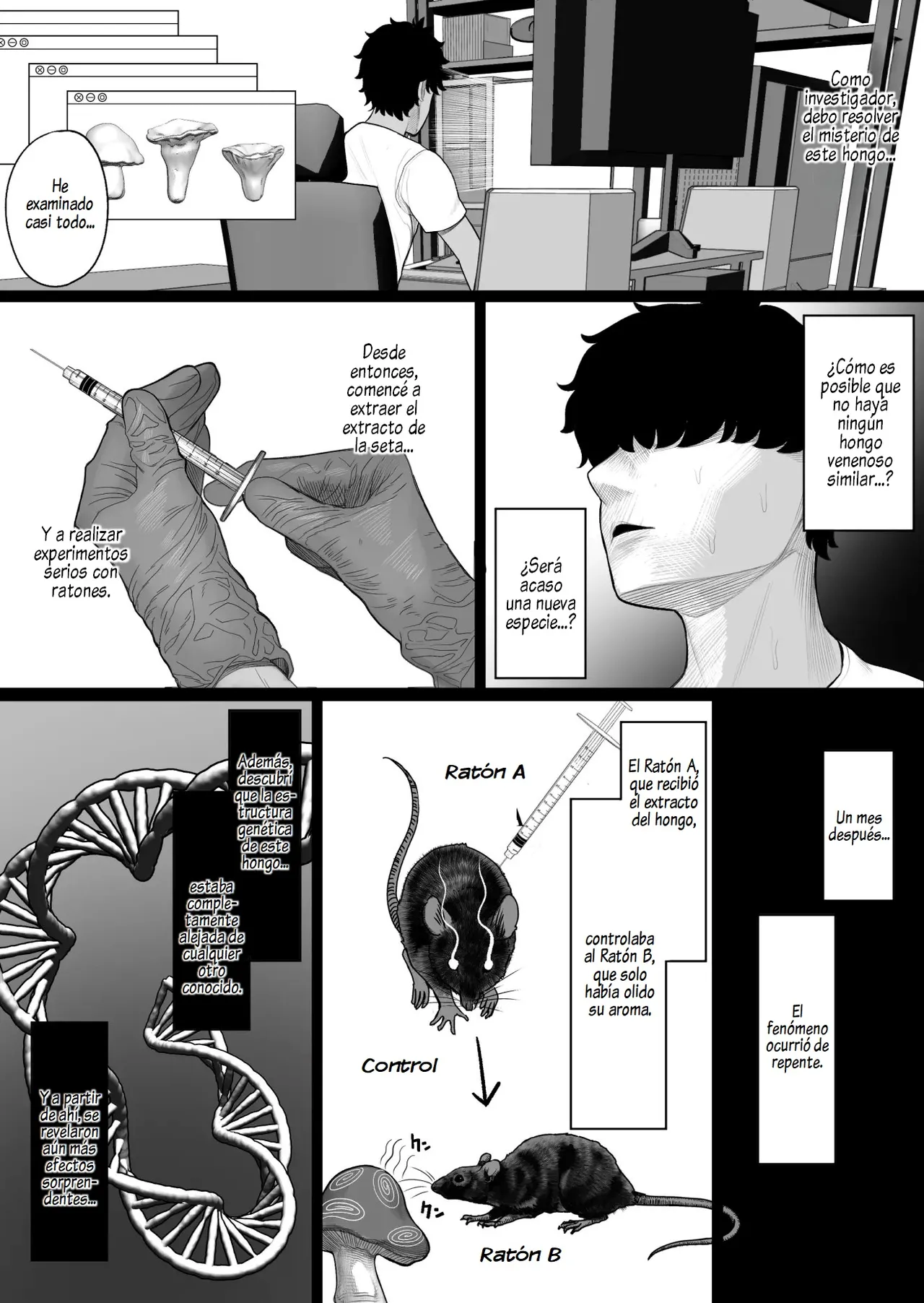 Sousa-kei Kinoko de Bakunyuu Yankee Get | Con Un Hongo De Control Consegui A Una Delincuente De Pechos Enormes - Page 8