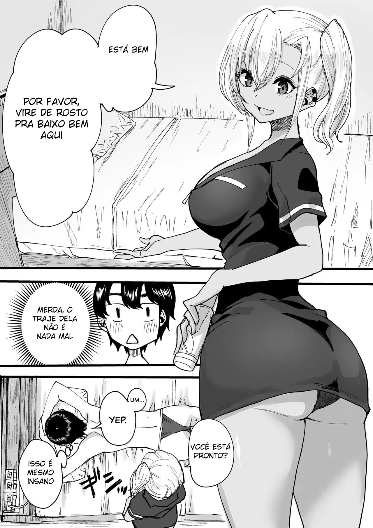 Finais Felizes Com Uma Massoterapeuta Gyaru Bronzeada - Page 8