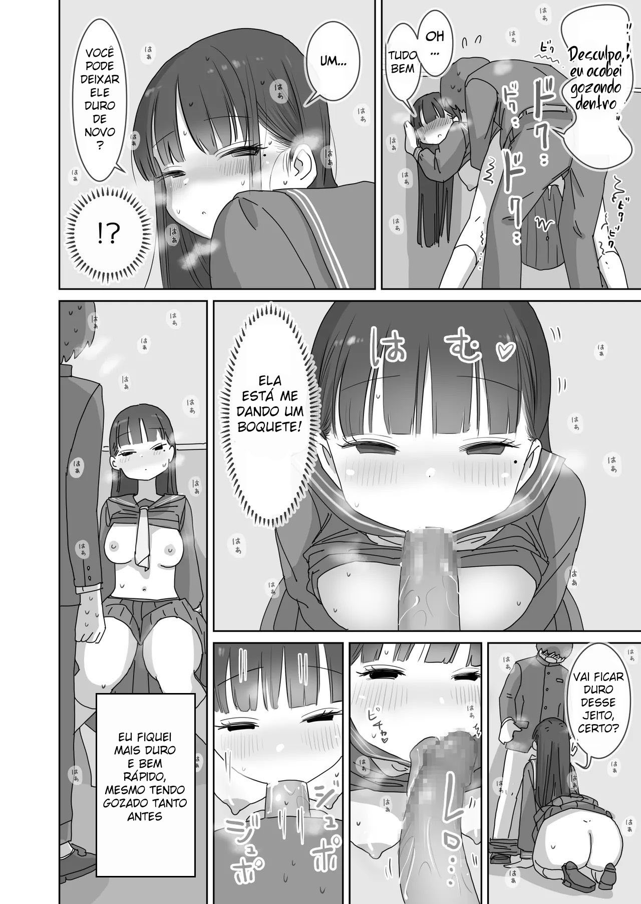 Gozando Silenciosamente na Minha Colega de Classe em um Trem Lotado - Page 37