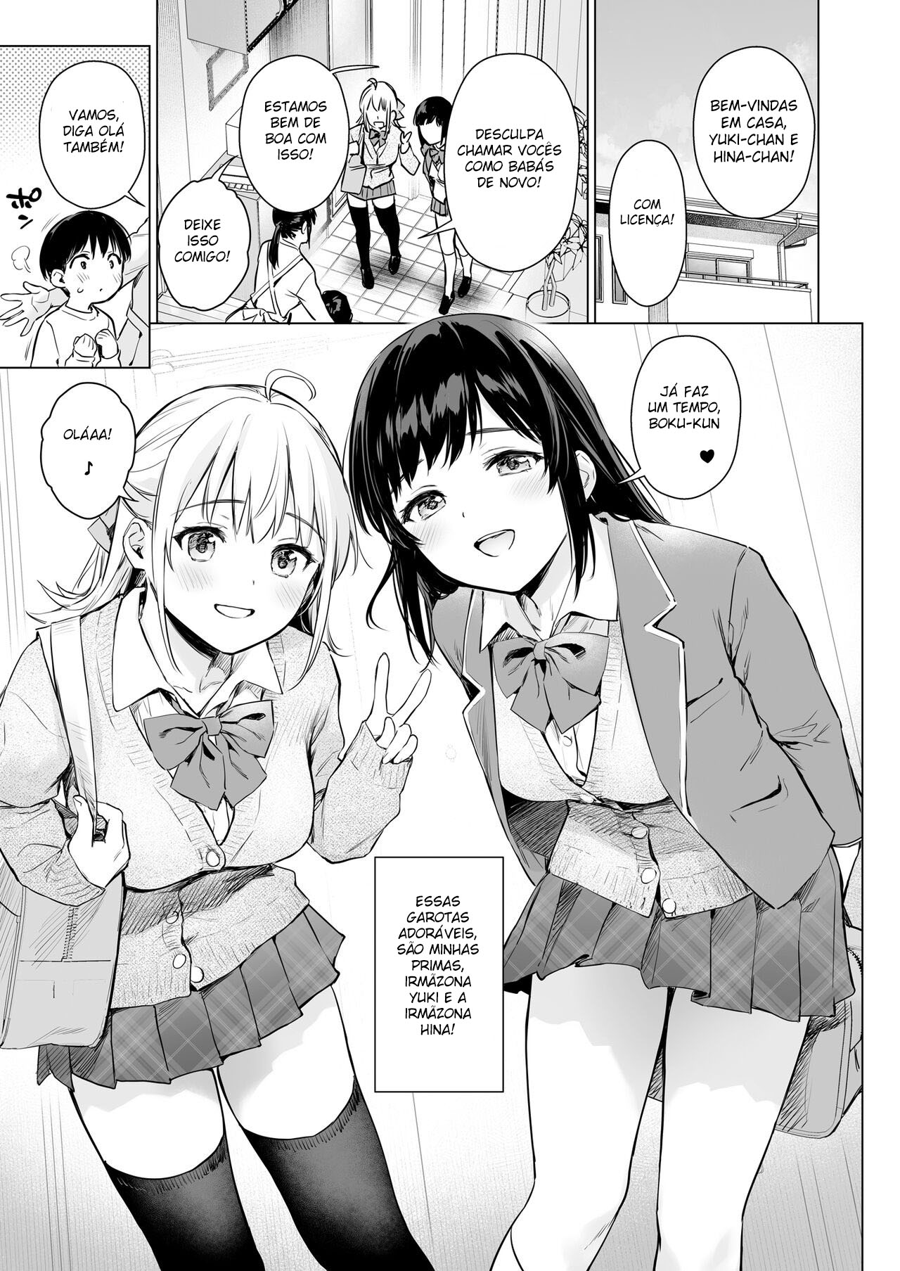 Minha Primeira Vez Secreta ~ Minhas Primas Que Conheci Pela Primeira Vez Em Vários Anos, Me Ensinaram Sobre Sexo ~ - Page 2