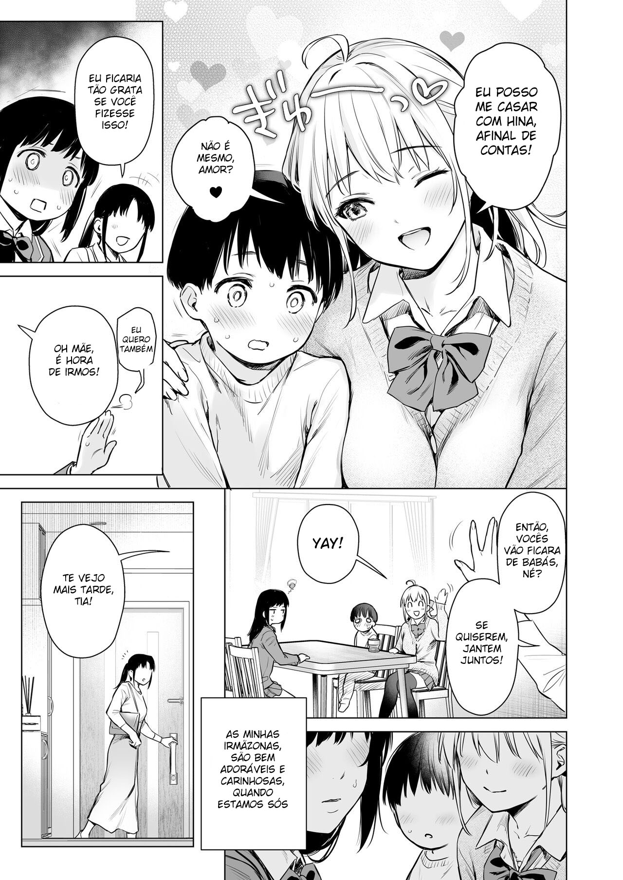Minha Primeira Vez Secreta ~ Minhas Primas Que Conheci Pela Primeira Vez Em Vários Anos, Me Ensinaram Sobre Sexo ~ - Page 4
