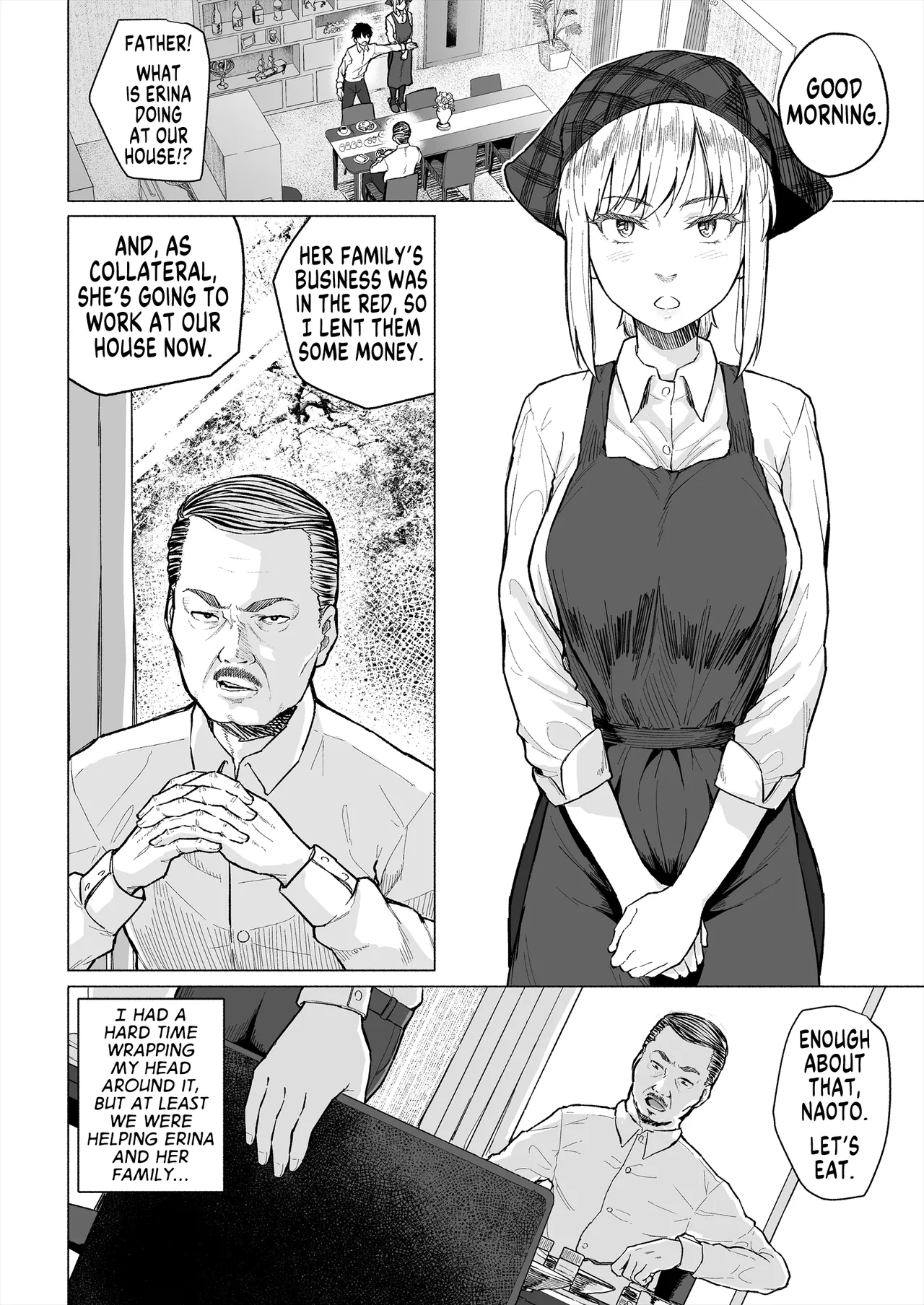 Osananajimi wa Shakkin no Kata toshite Oyaji ni Dakareru | My Childhood Friend is a Collateral Who Has to Sleep With My Father - Page 3
