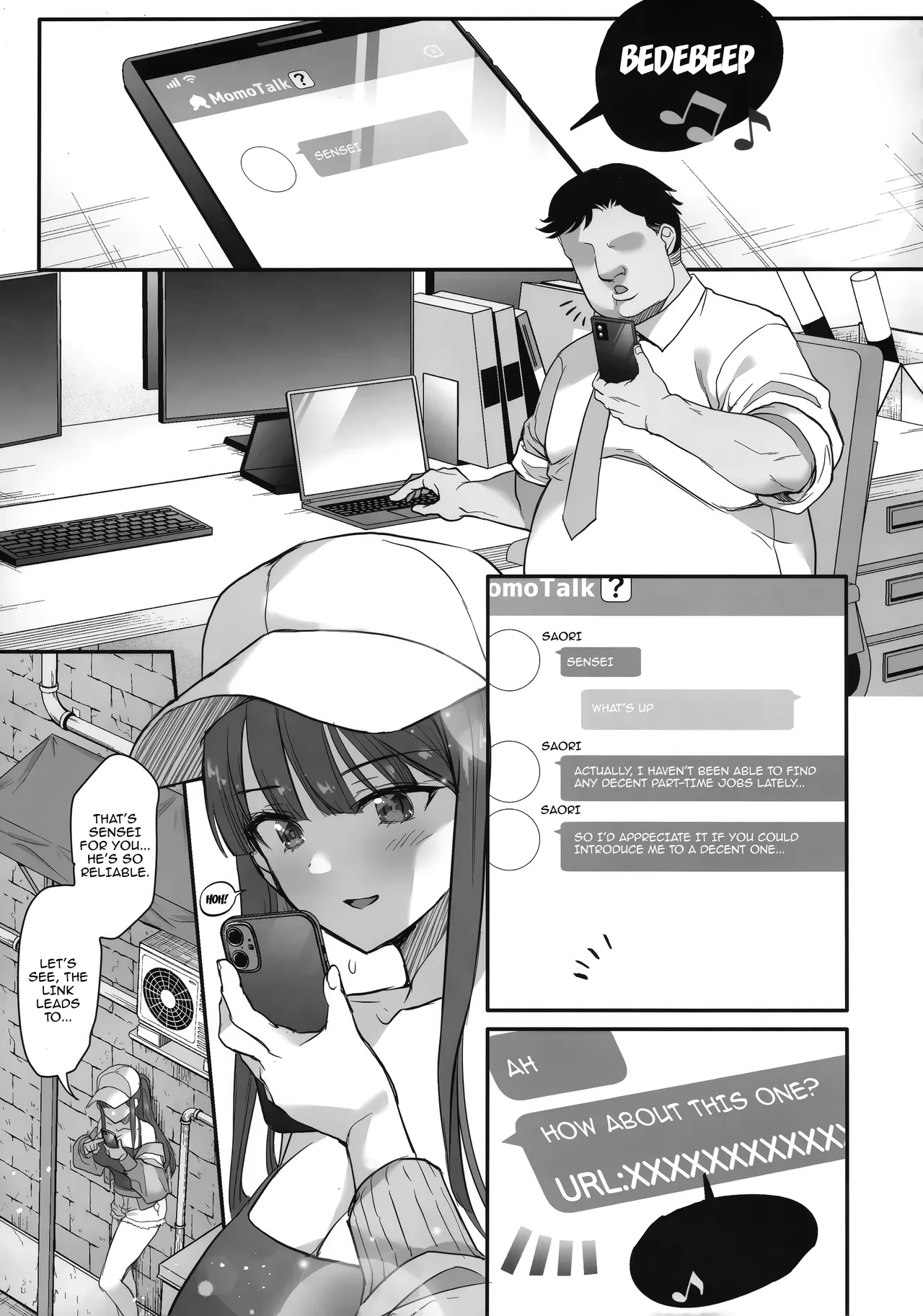 Saimin Yamibeit | Shady Hypno Part Time Job - Page 4
