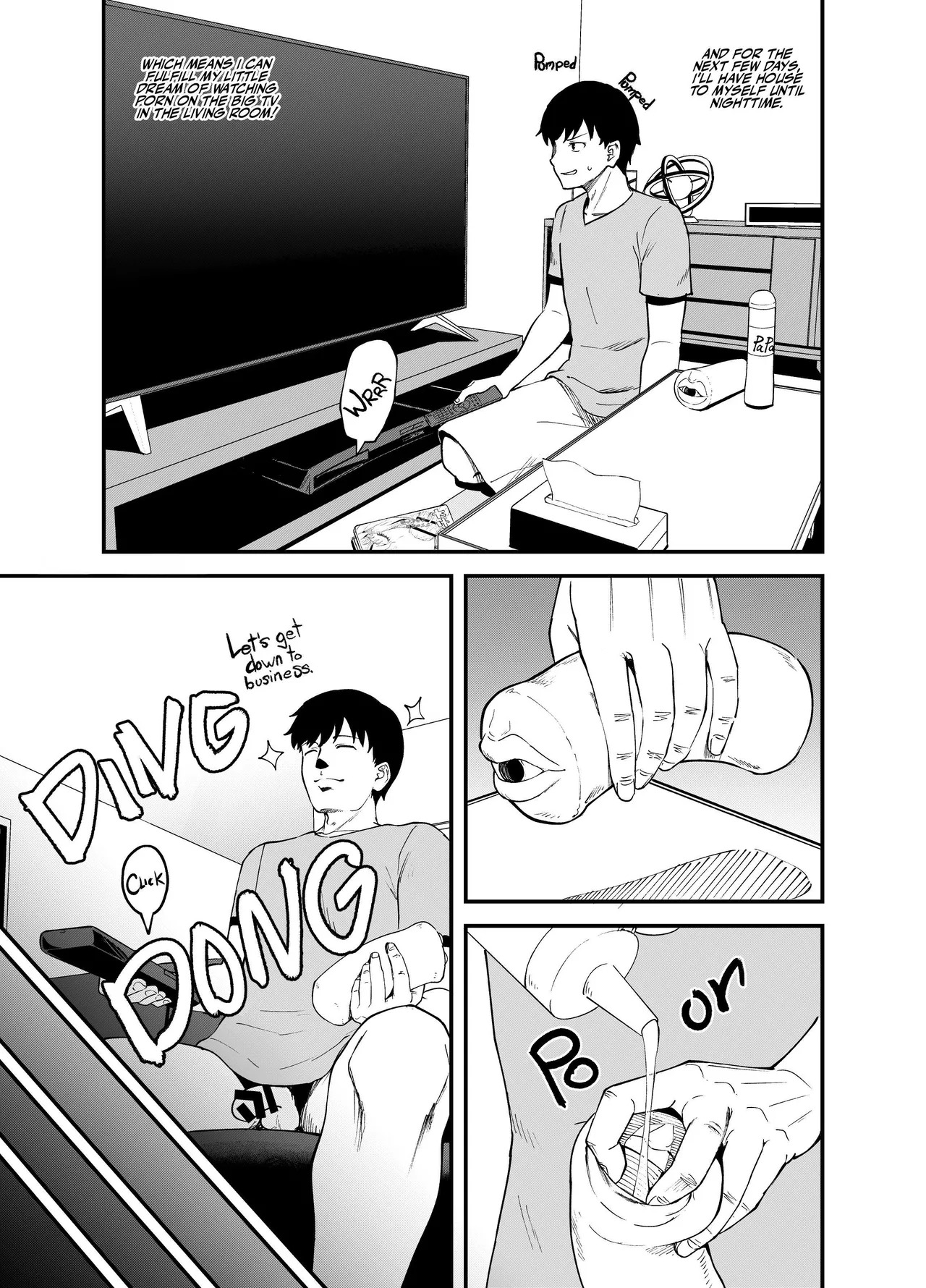 Soen ni Natteta Osananajimi ga Okuchi Onaho Gayoi Shite Kuru Mikkakan | Three Days Treating My Estranged Friend As An Oral Fuckhole - Page 5