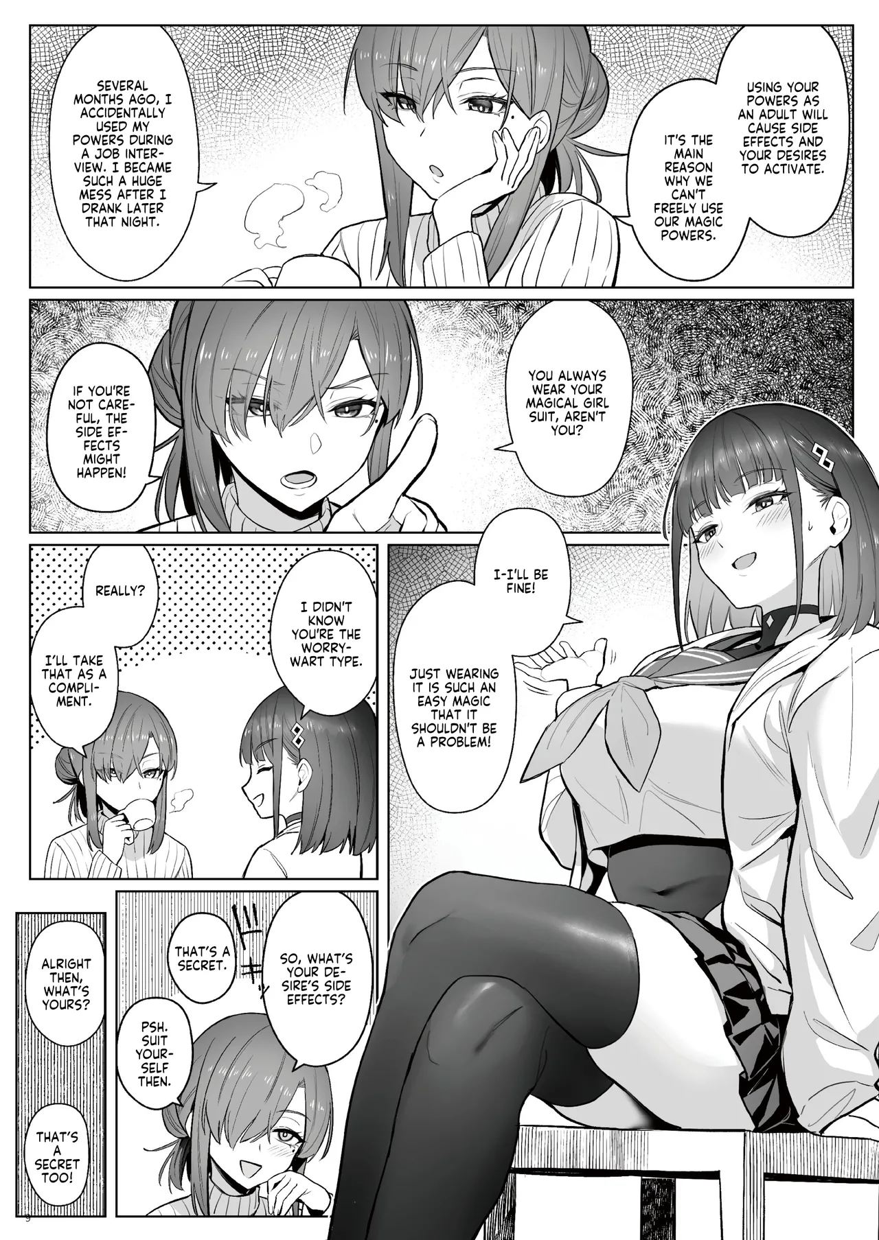 Moto Mahou Shoujo no Shigoto Hanashi Ao Zenjitsutan | Former Magical Girl Blue’s Work: The Prequel - Page 8