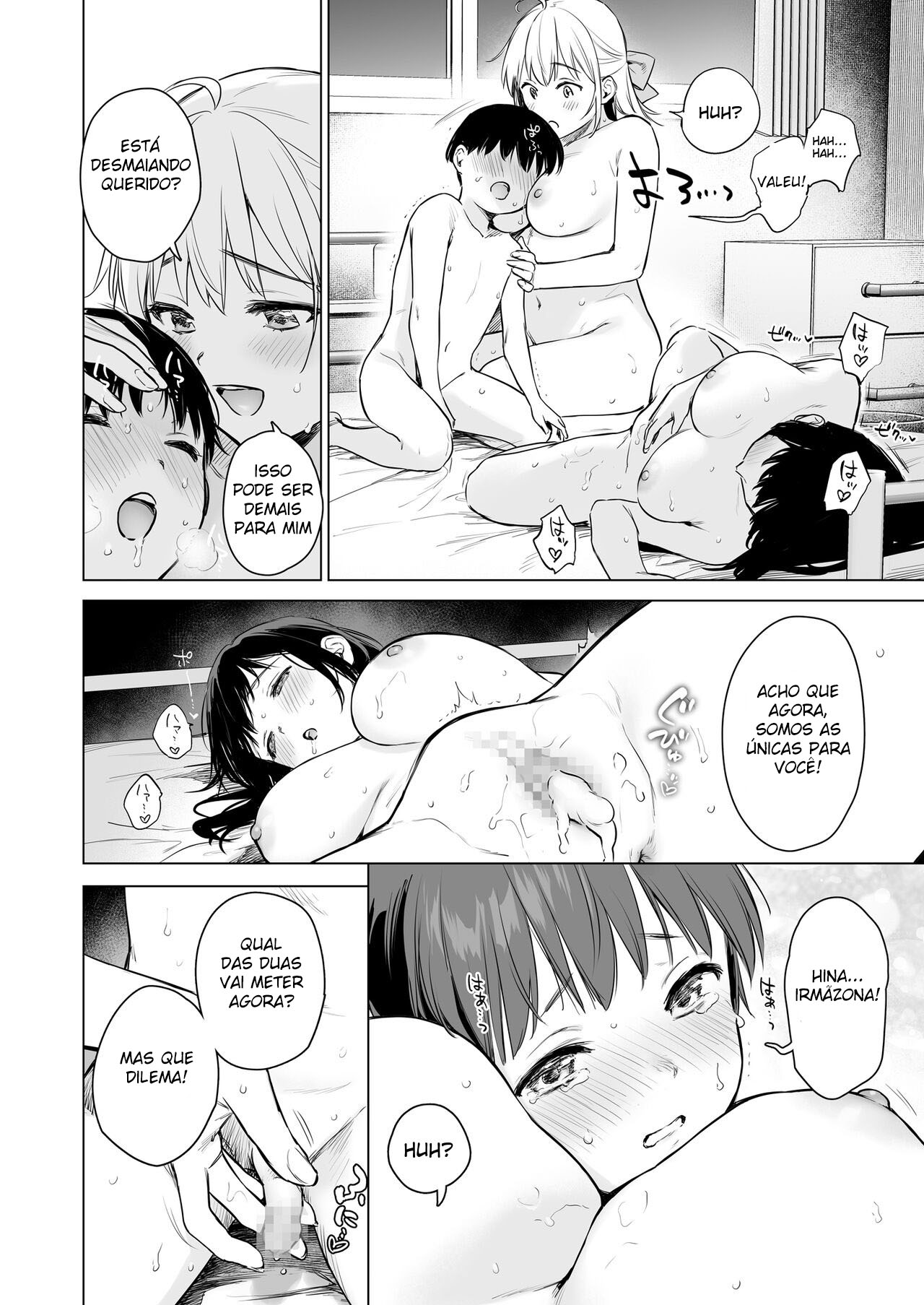 Minha Primeira Vez Secreta ~ Minhas Primas Que Conheci Pela Primeira Vez Em Vários Anos, Me Ensinaram Sobre Sexo ~ - Page 85